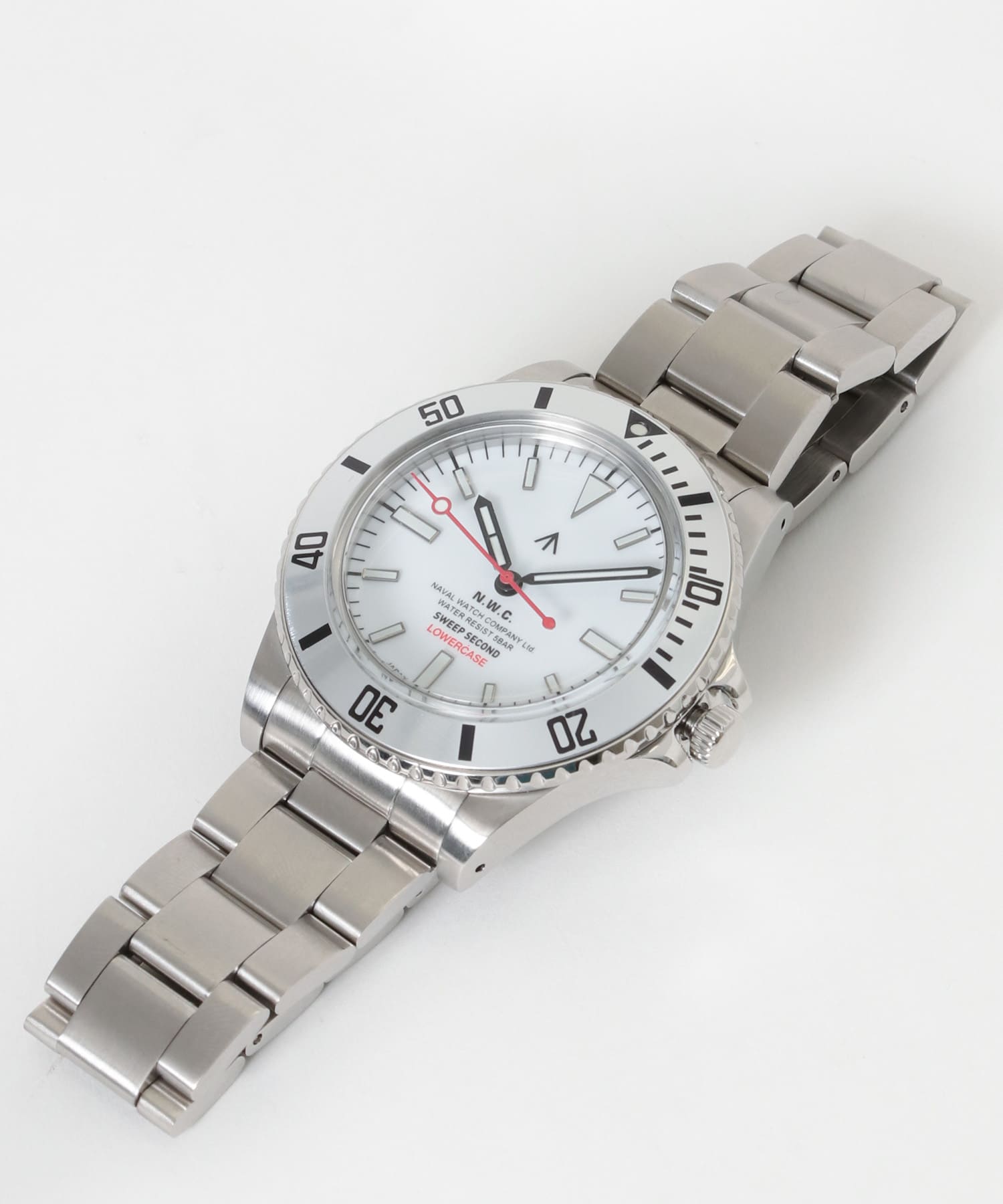 NAVAL WATCH NAVALWATCH by LOWERCASE for URBS(FREE WHITE