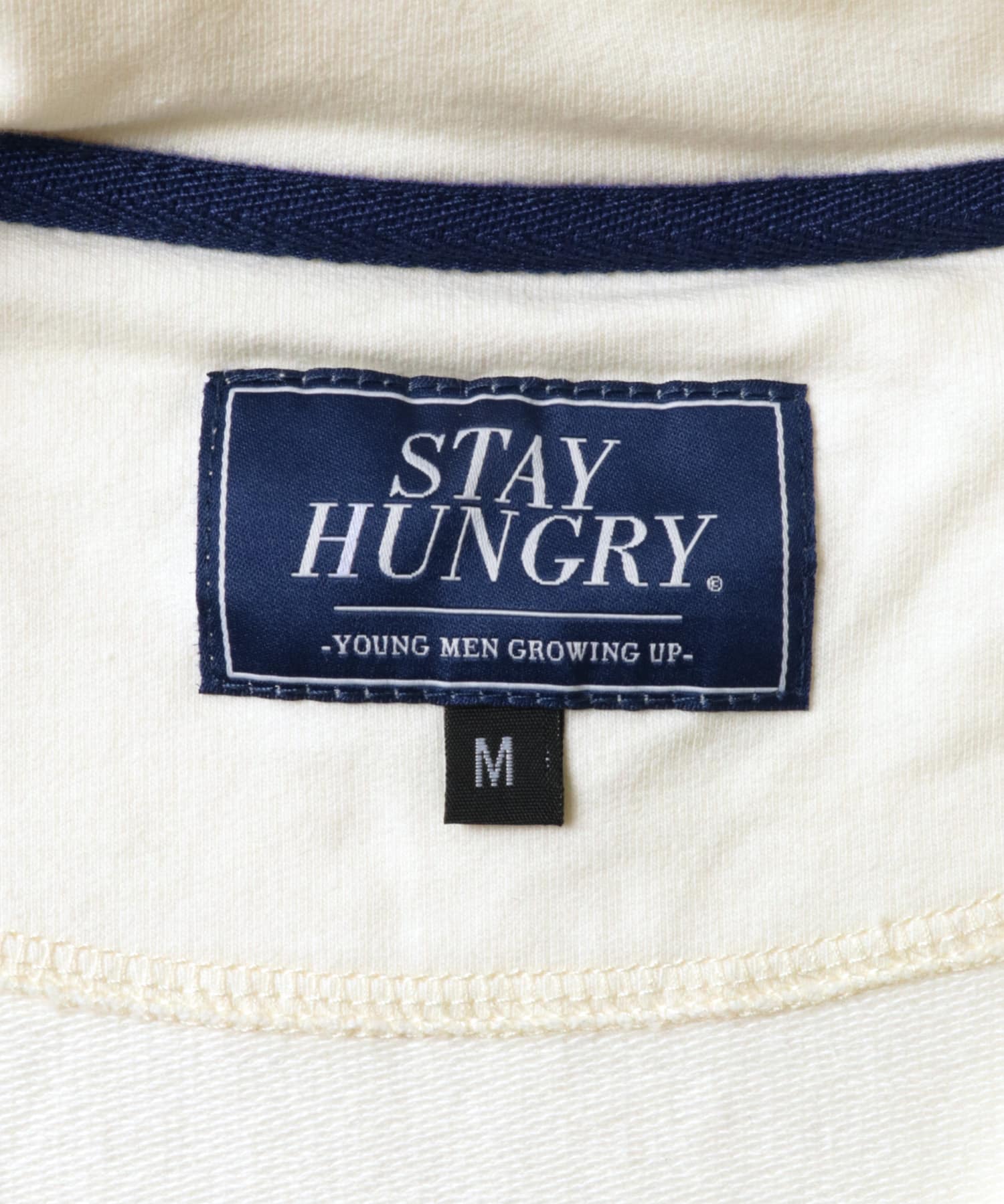 STAY HUNGRY　TREES SHORTSLEEVE POLO WHITE M
