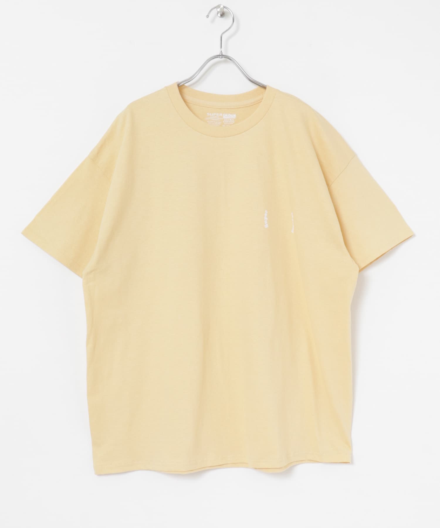SUPERMARKET　SMサークルT-SHIRTS GOLD FREE
