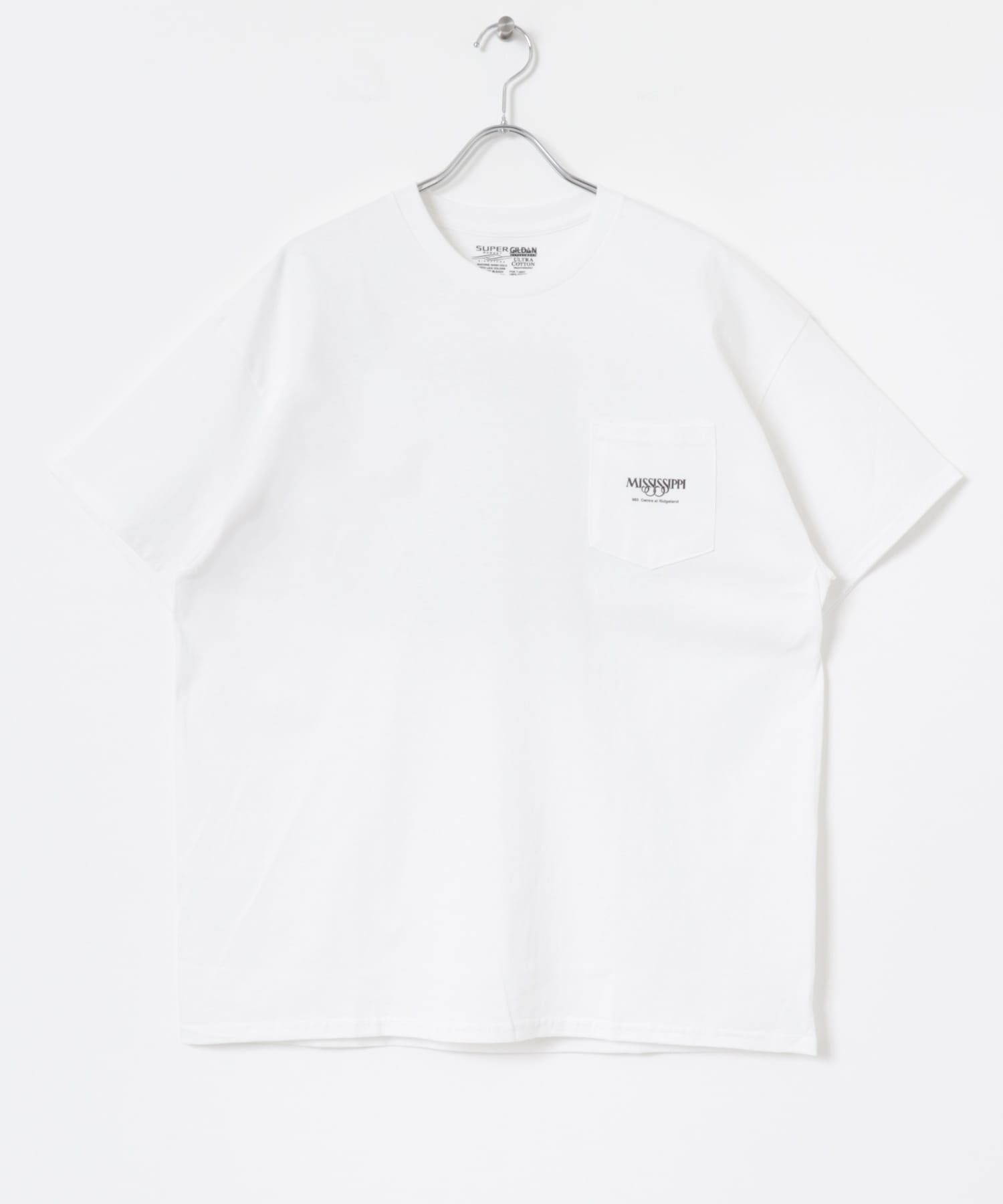SUPERMARKET　SM絵画T-SHIRTS C WHITE FREE