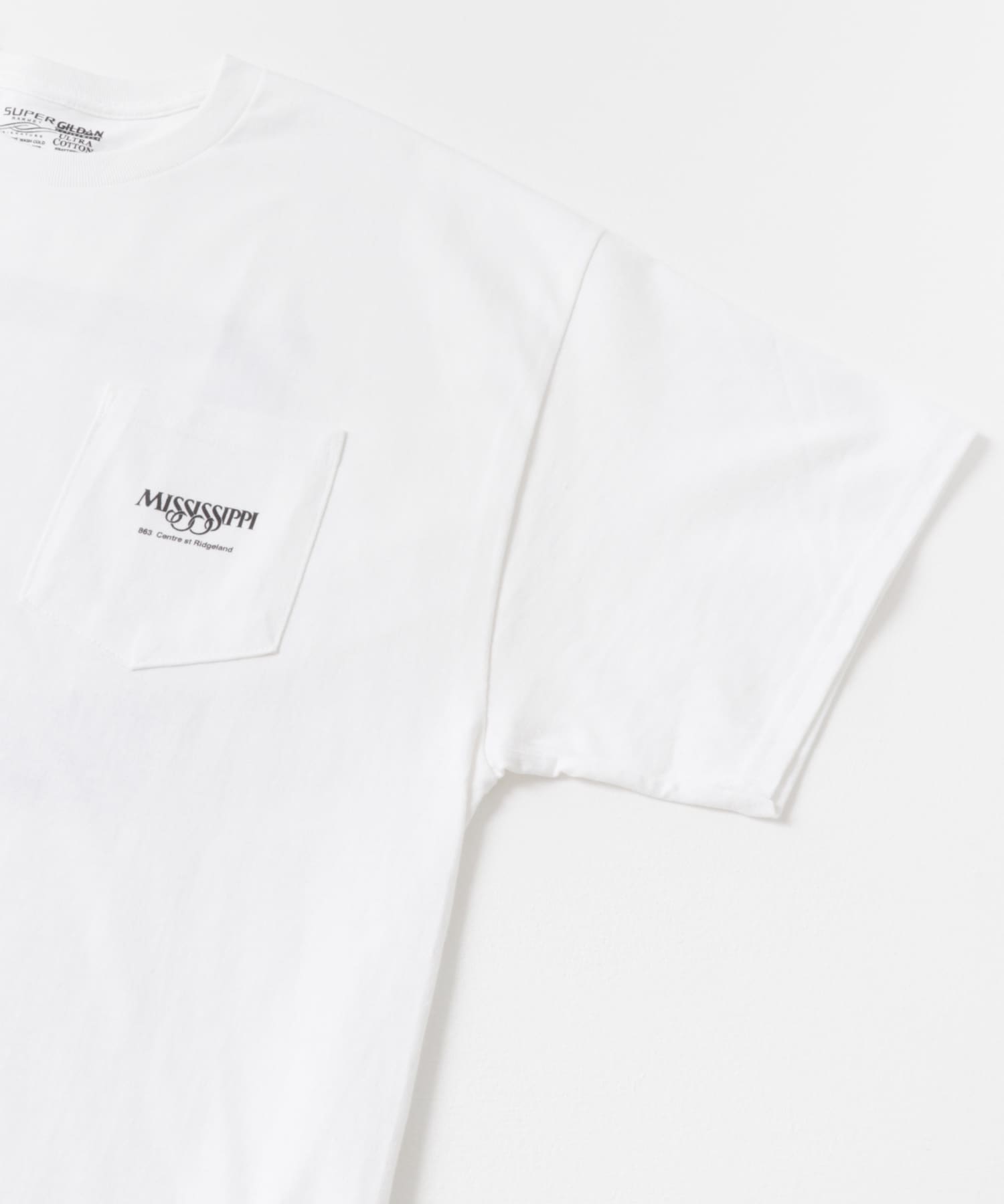 SUPERMARKET　SM絵画T-SHIRTS C WHITE FREE