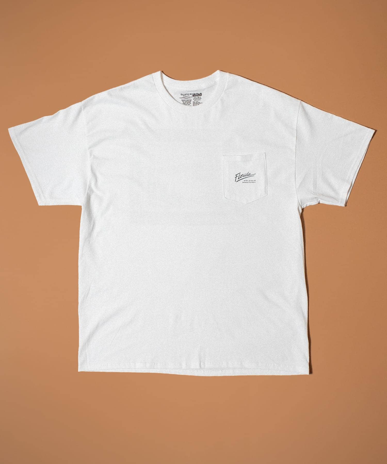 SUPERMARKET　SM絵画T-SHIRTS D WHITE FREE