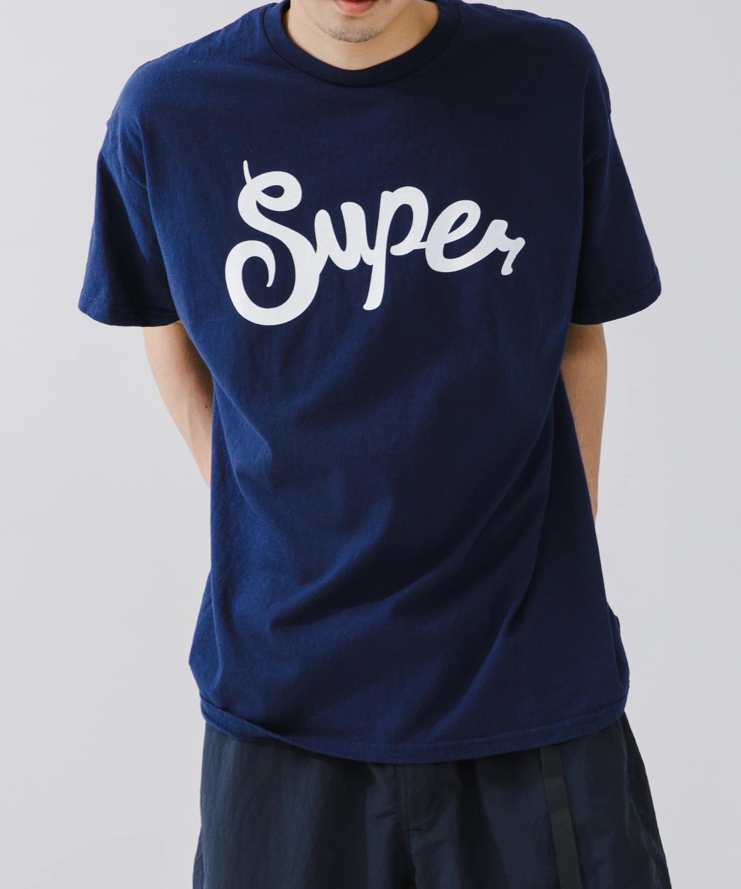 SUPERMARKET　SMアップリケTシャツ