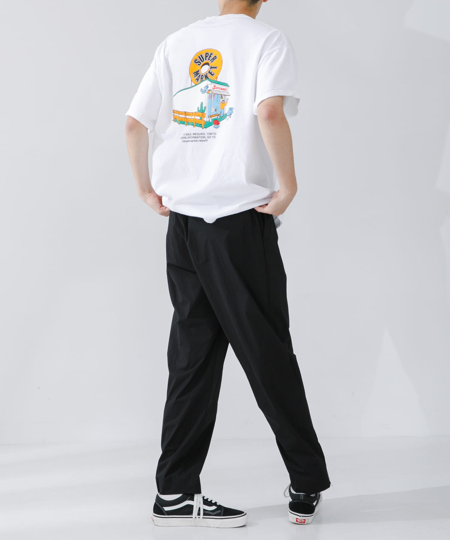 model身長：180cm 着用サイズ：XL
