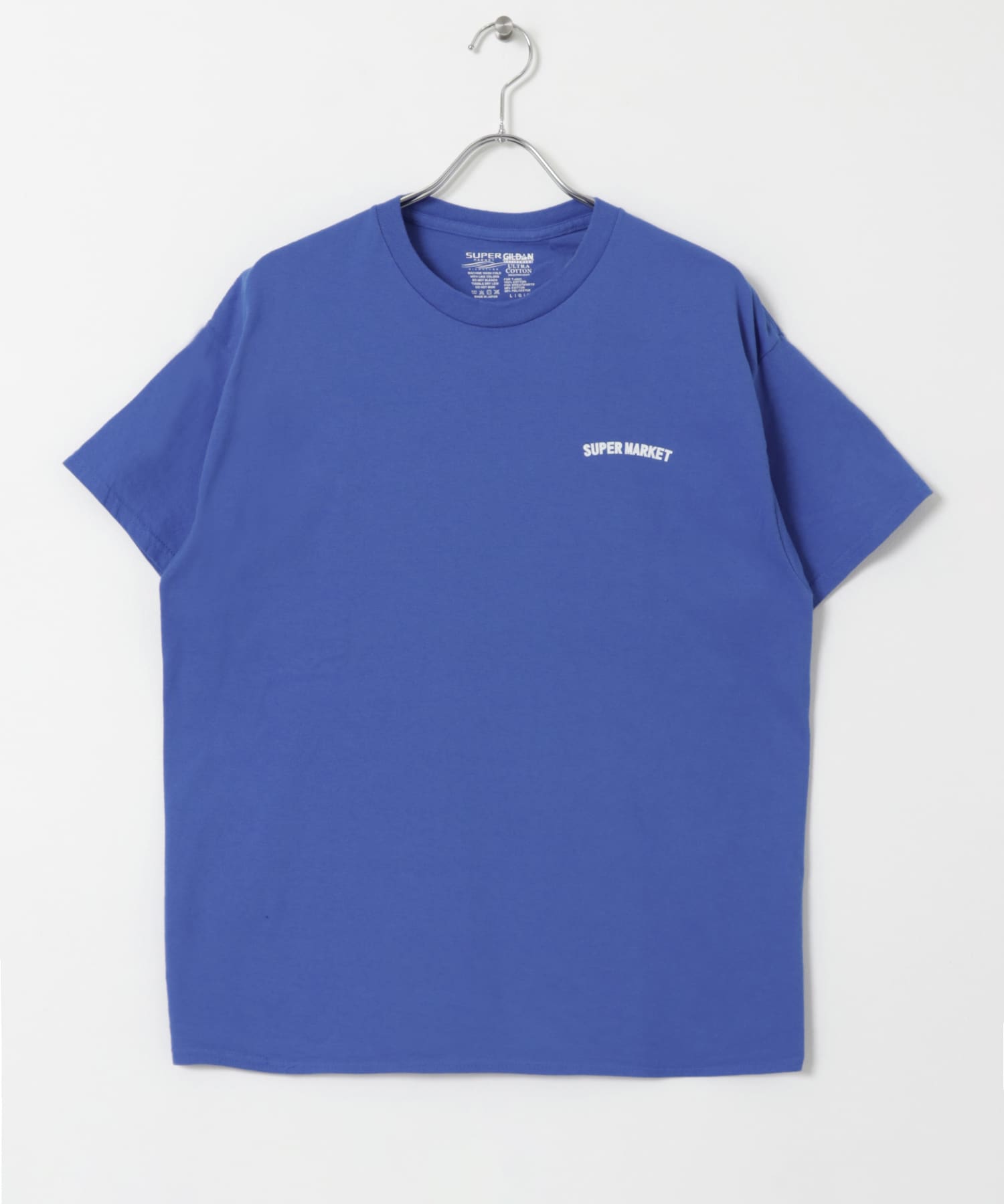 SUPERMARKET　SMドーナツ Tシャツ BLUE L