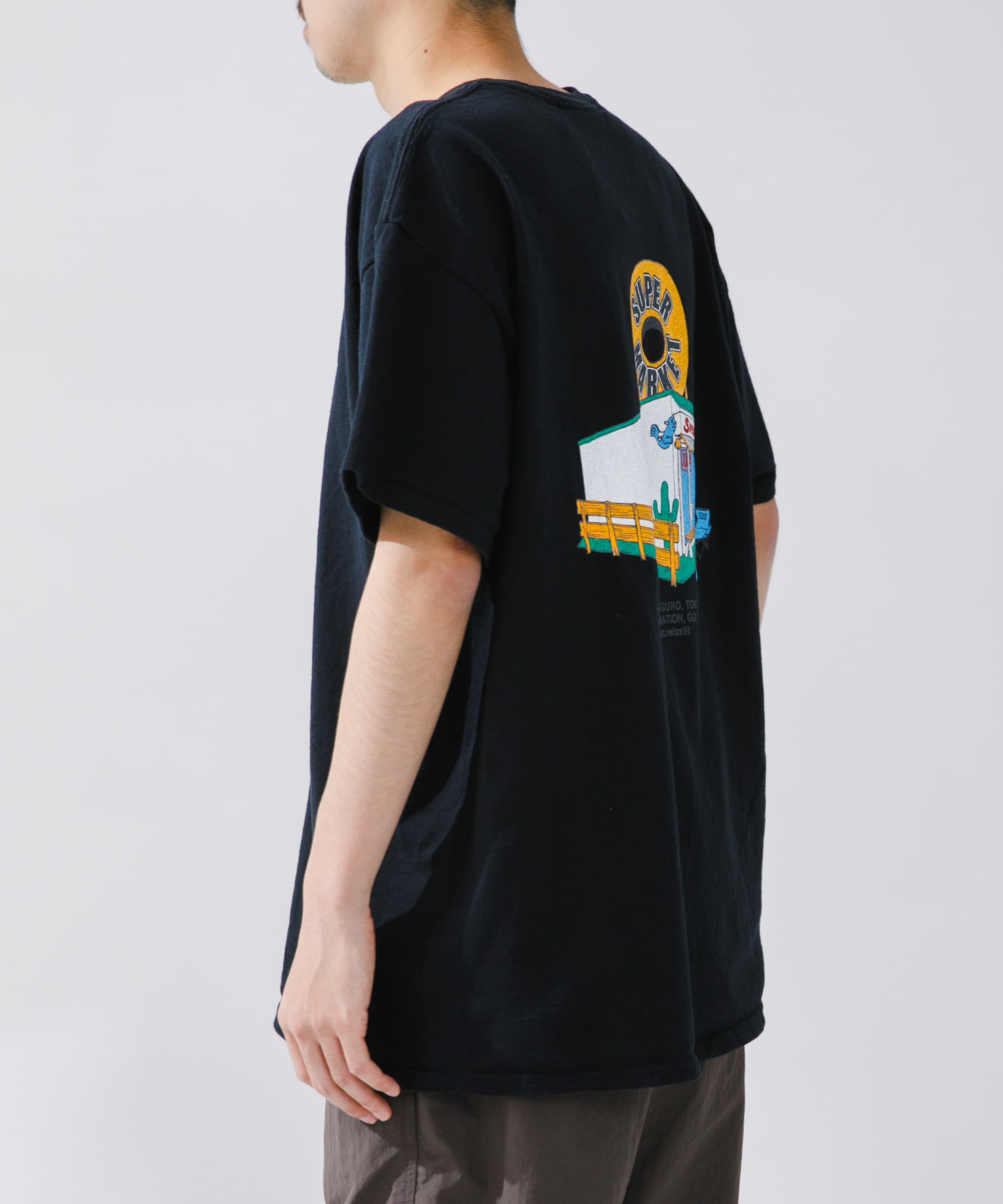model身長：180cm 着用サイズ：XL