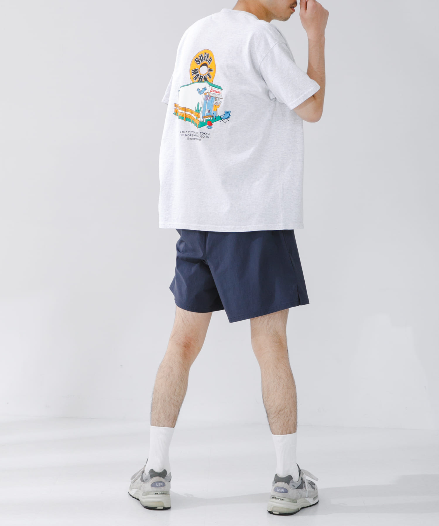 model身長：180cm 着用サイズ：XL