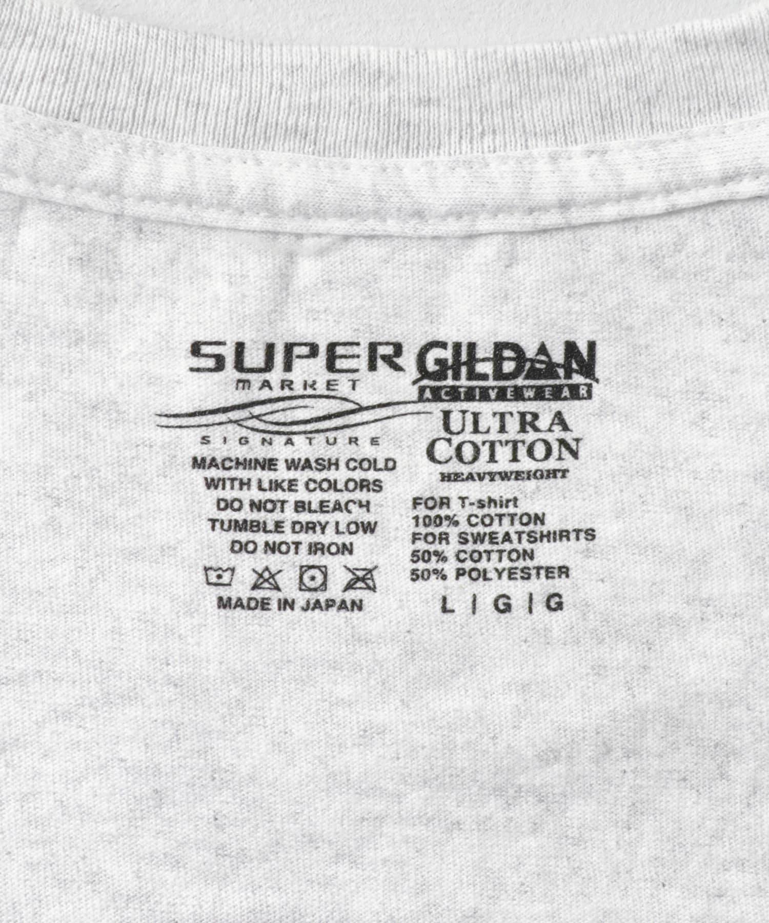 SUPERMARKET　SMドーナツ Tシャツ ASH L