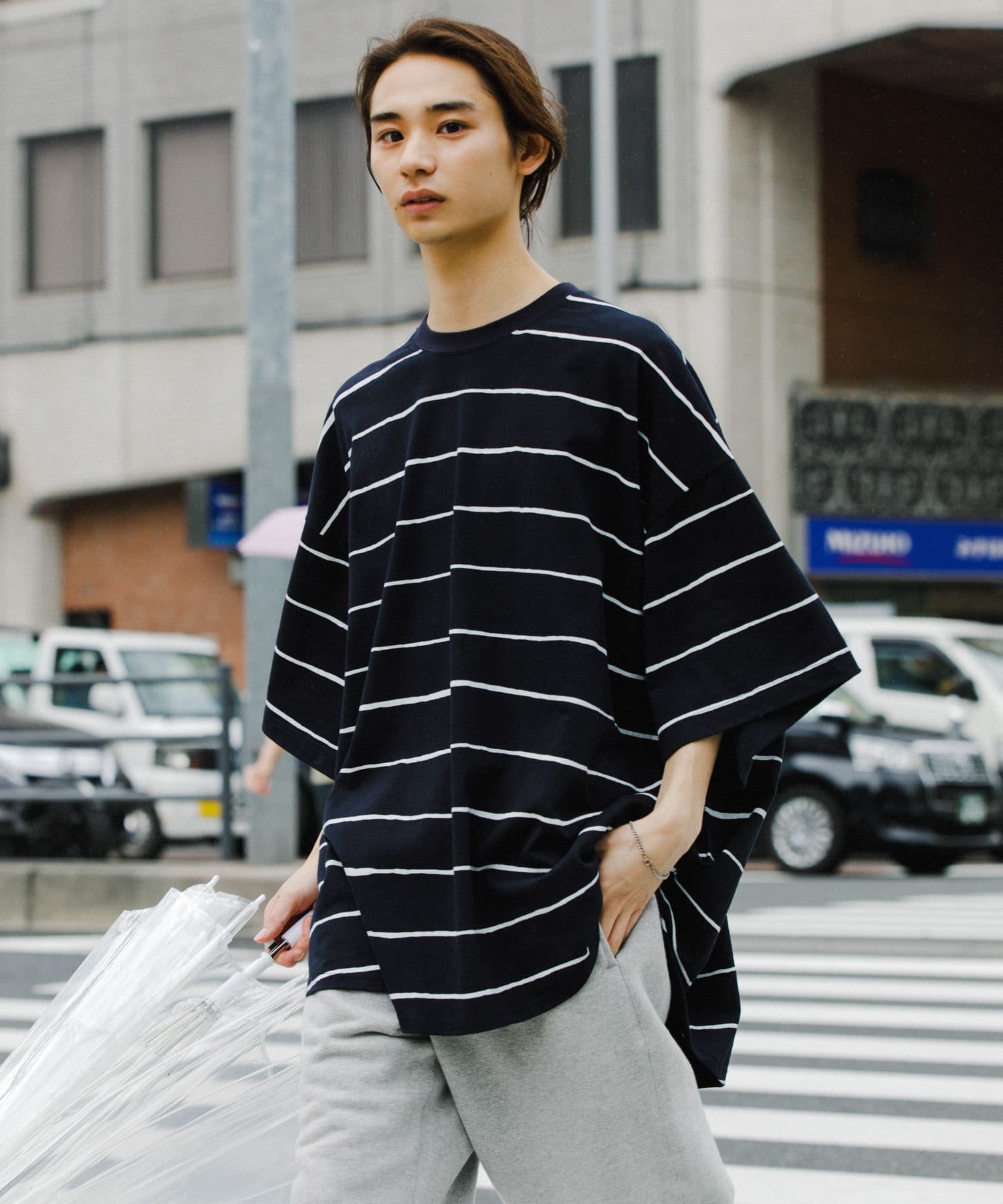 model身長：172cm 着用サイズ：L