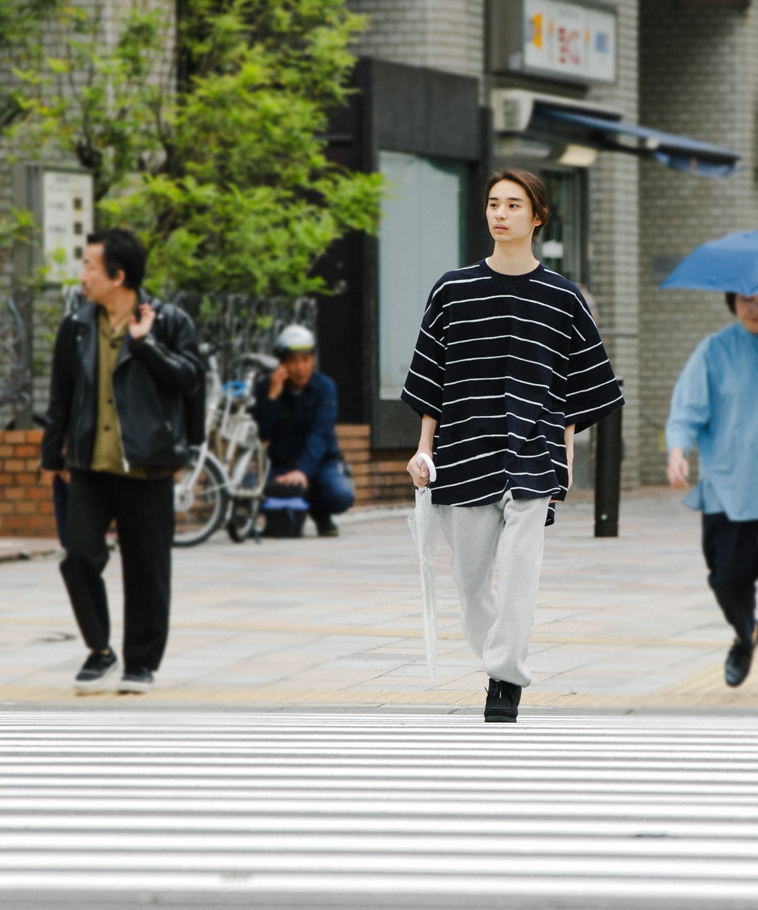 model身長：172cm 着用サイズ：L