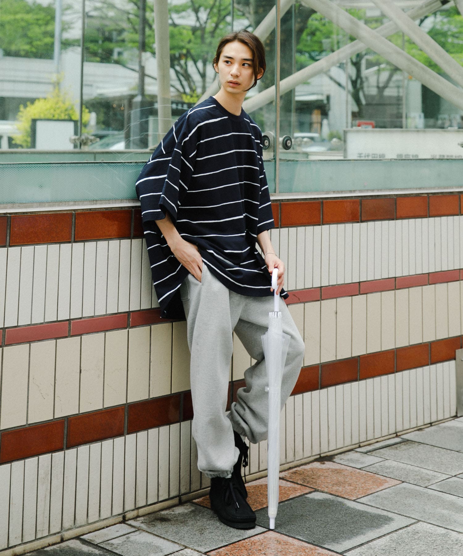 model身長：172cm 着用サイズ：L