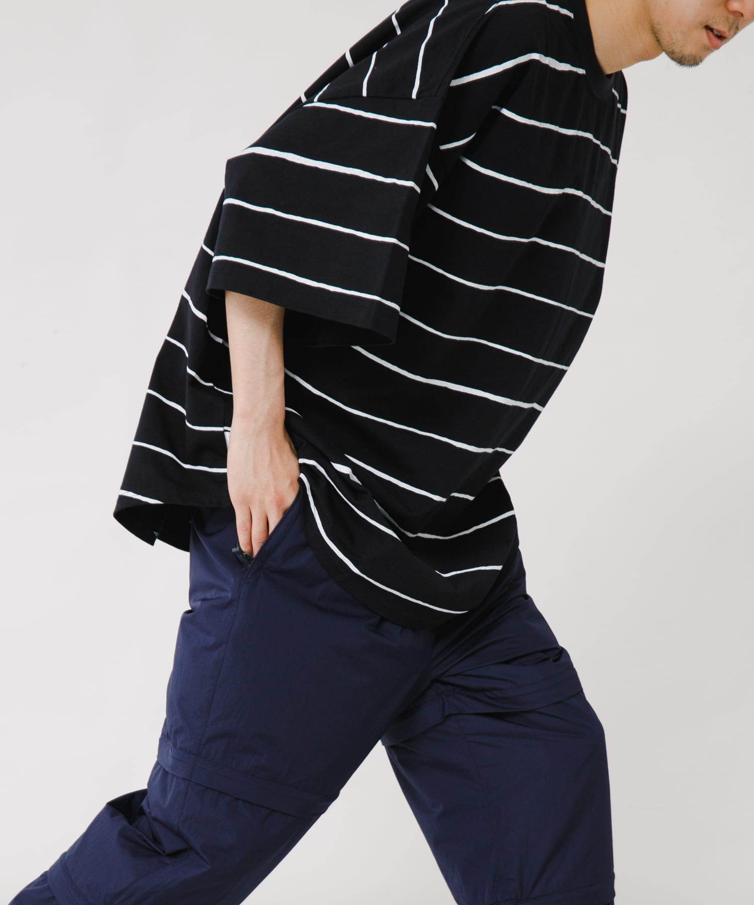 model身長：180cm 着用サイズ：XL