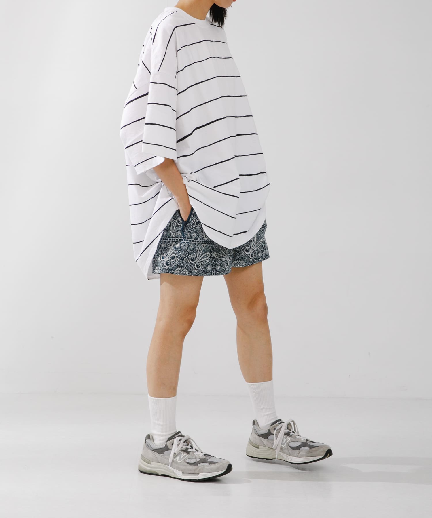 model身長：164cm 着用サイズ：XL