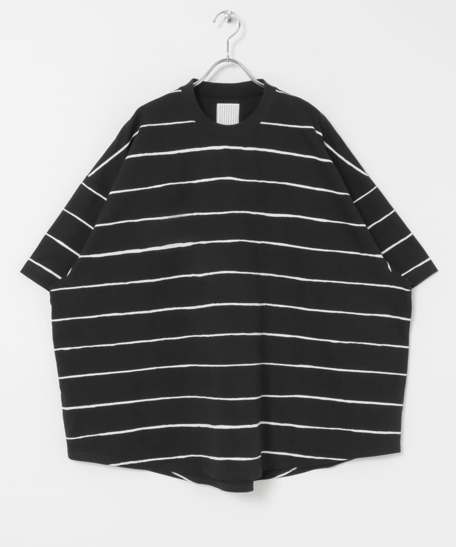 SFC　WIDE SIDE STRIPE TEE BLK/WHT L