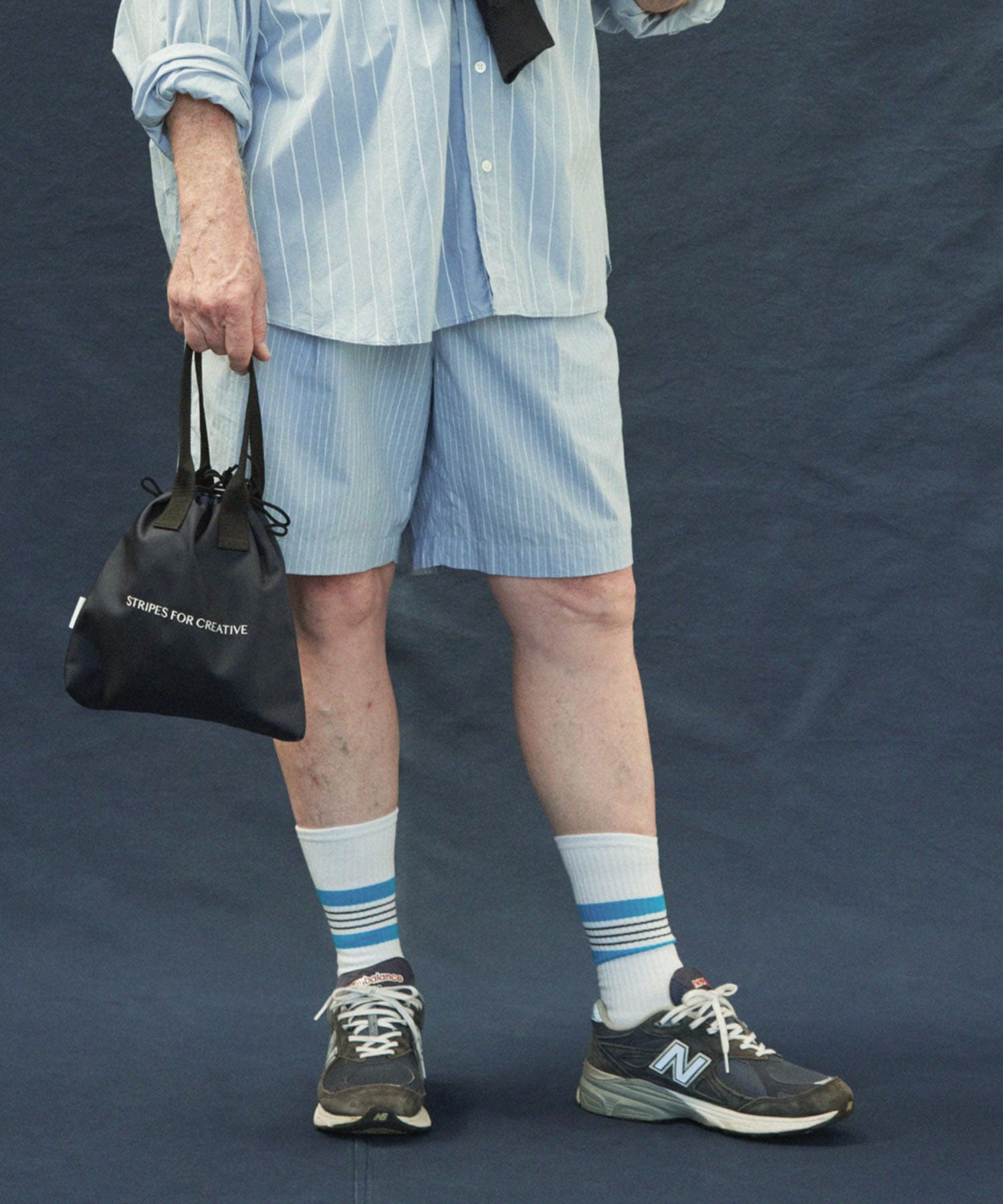 SFC　SFC STRIPE SHORTS Sax M