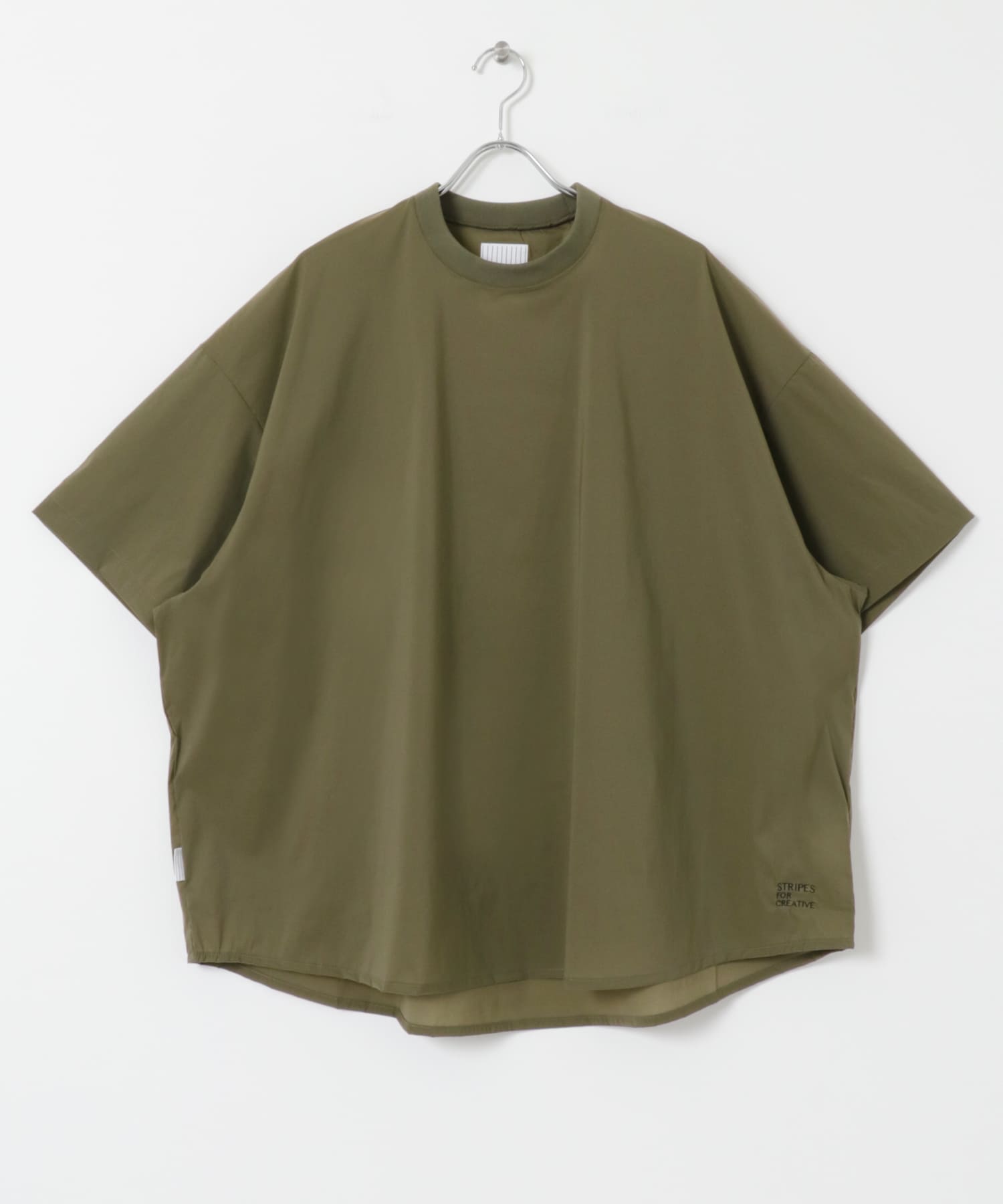 SFC　BIG NYLON ROUND SS TEE Olive L