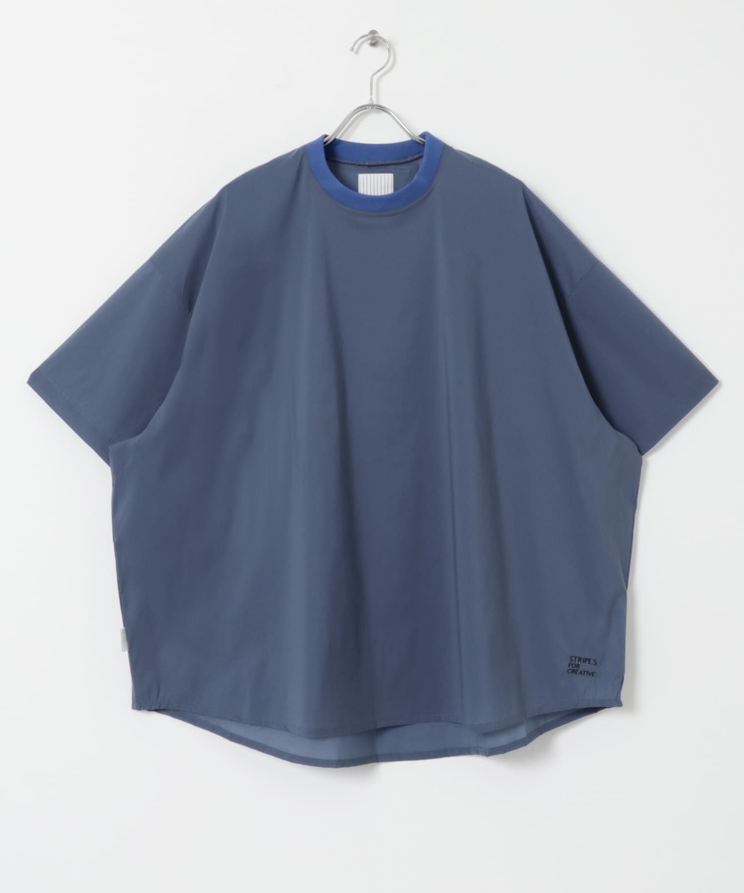 SFC　BIG NYLON ROUND SS TEE Blue L