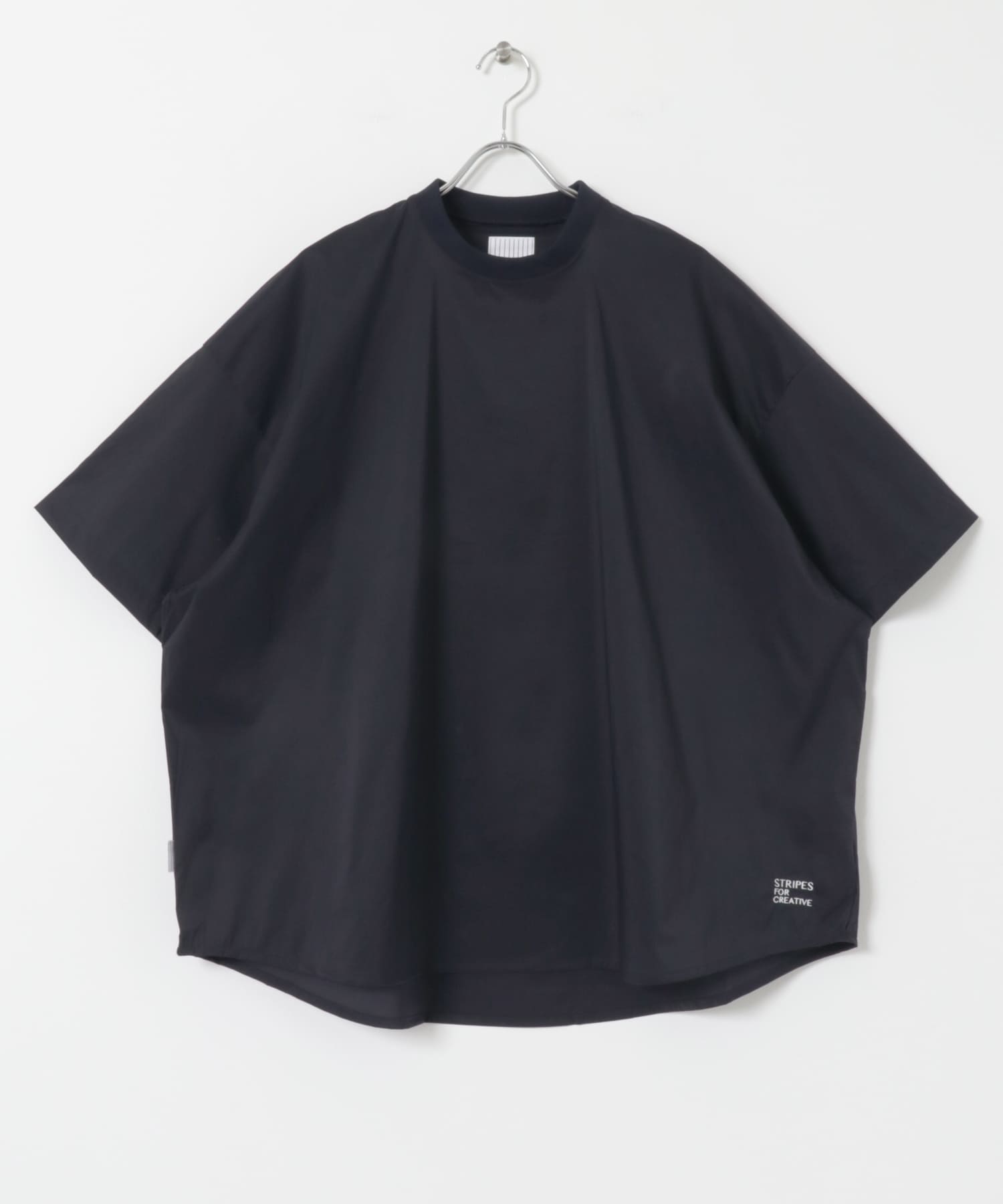 SFC　BIG NYLON ROUND SS TEE Navy L