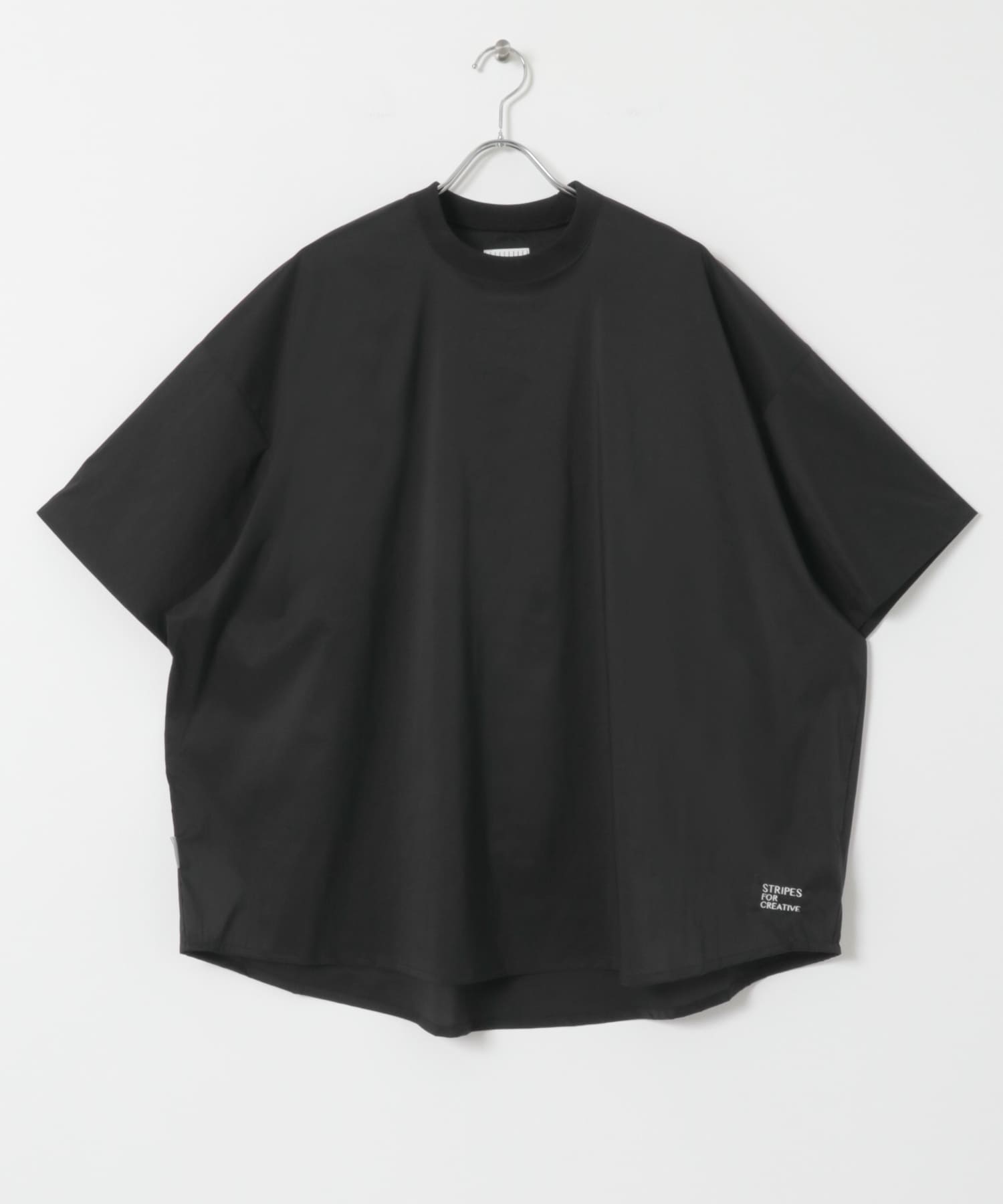 SFC　BIG NYLON ROUND SS TEE Black L