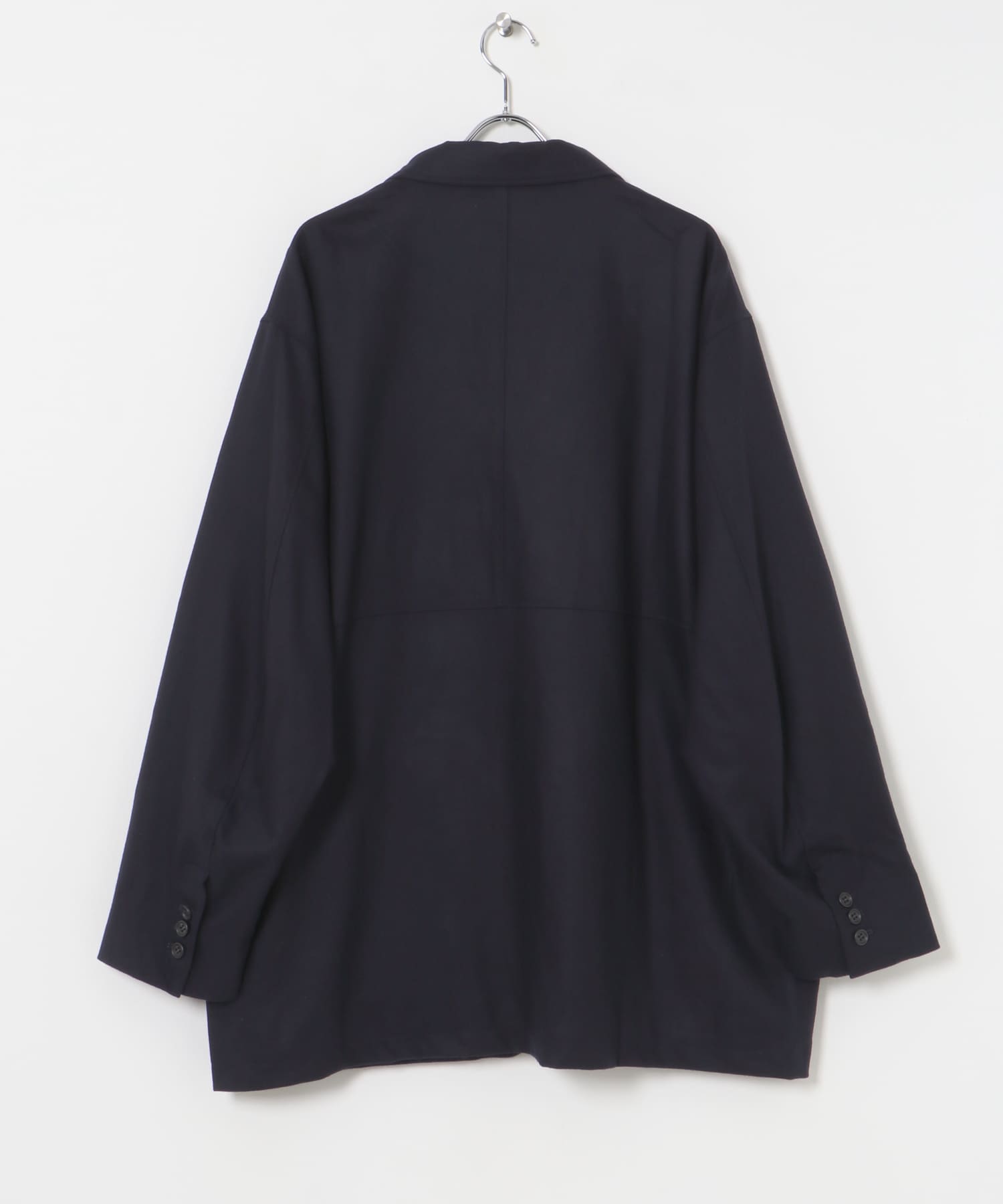 UNTRACE ウールサキソニーポストマンジャケット(1 BLACK): アウター