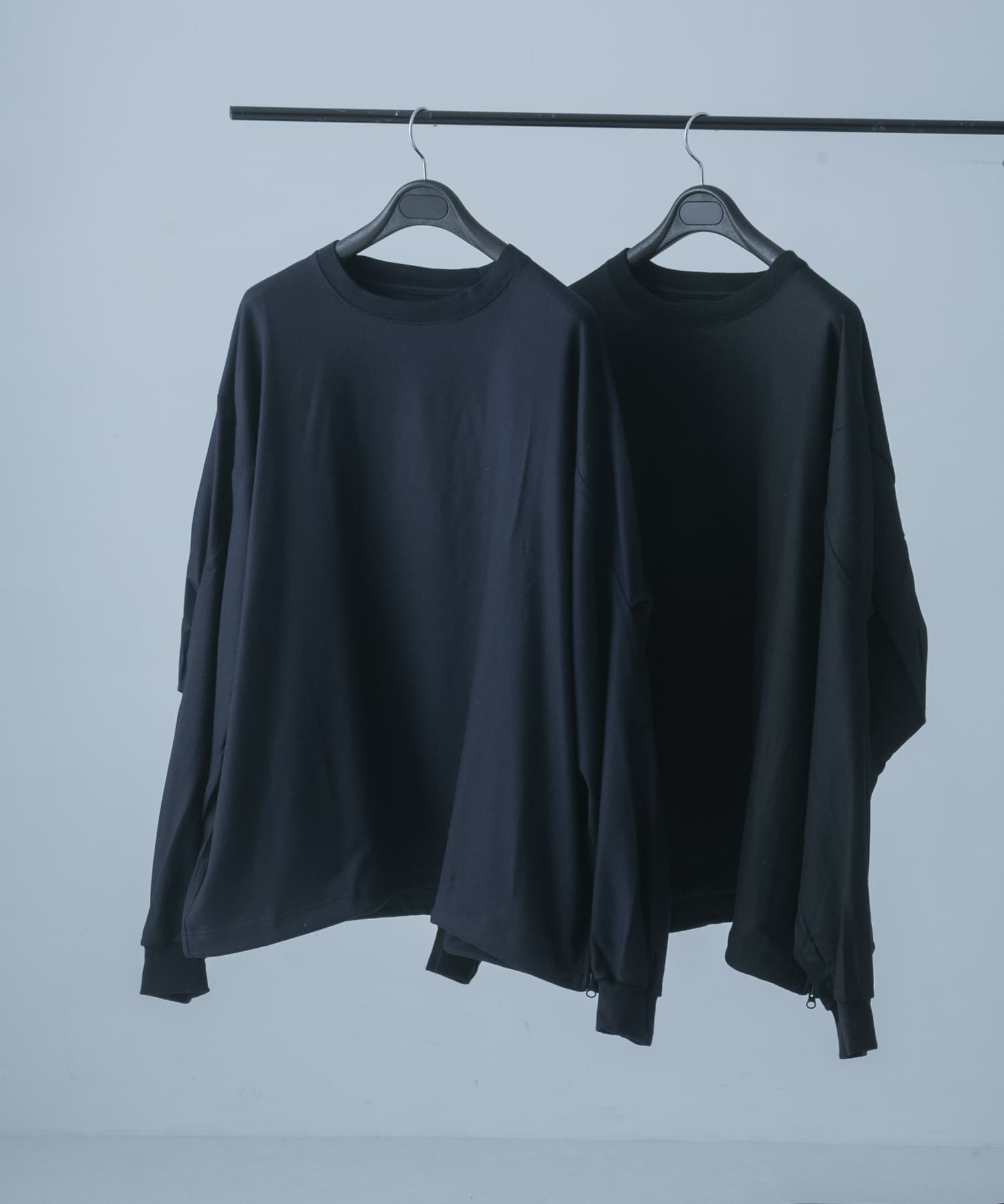 UNTRACE　ウールサキソニースモックL/S D.NAVY 1
