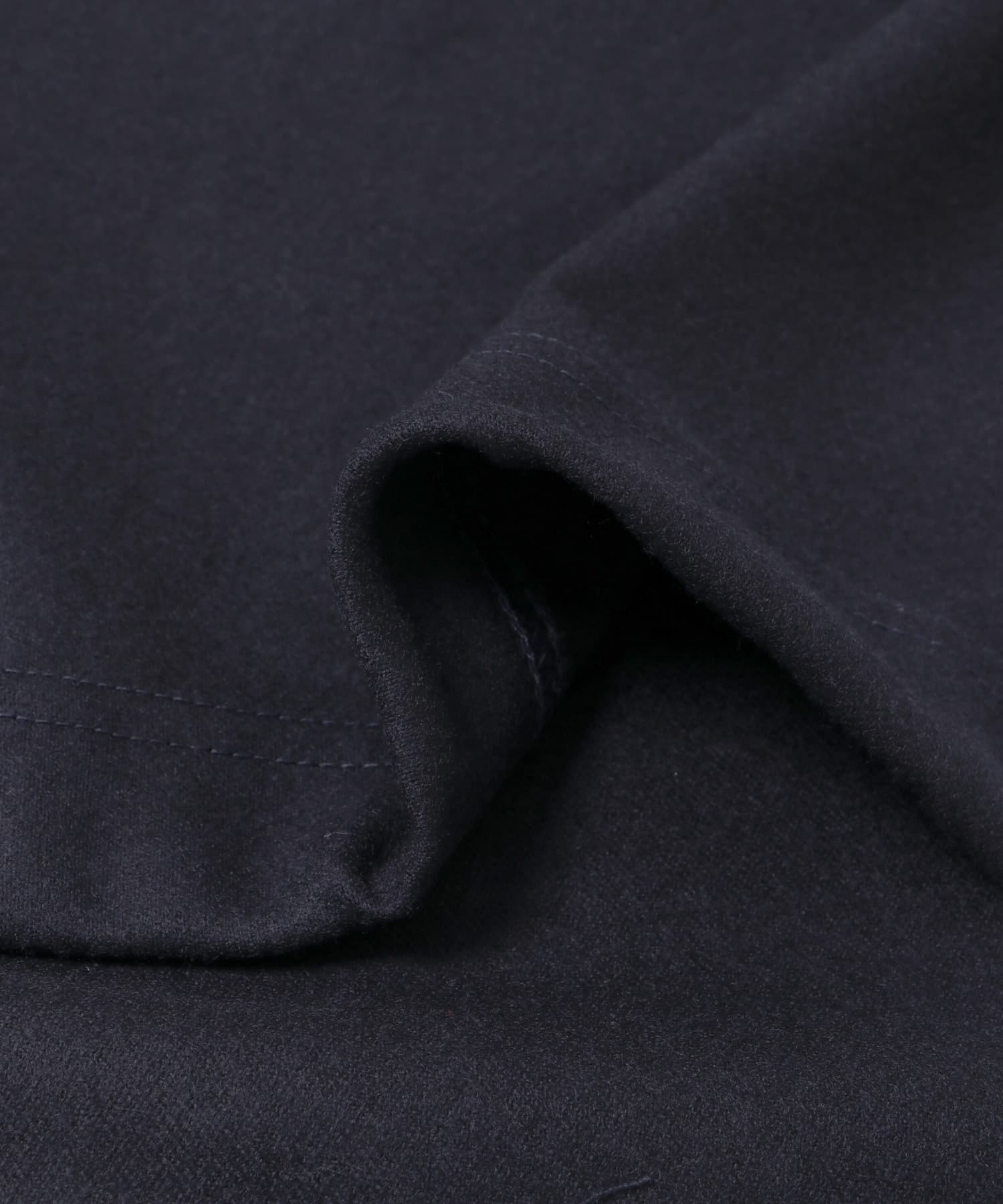 UNTRACE　ウールサキソニースモックL/S D.NAVY 1