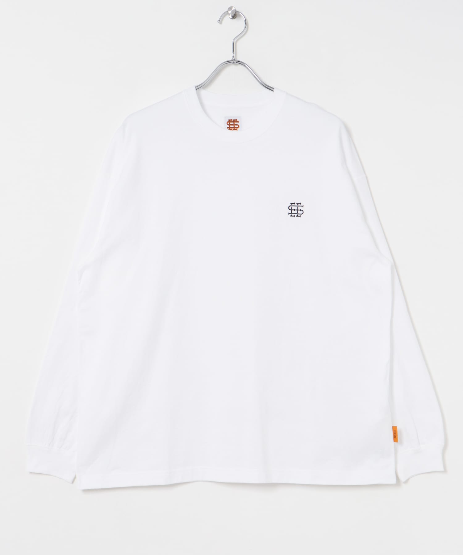 SEE SEE　BASIC LS TEE WHITE M
