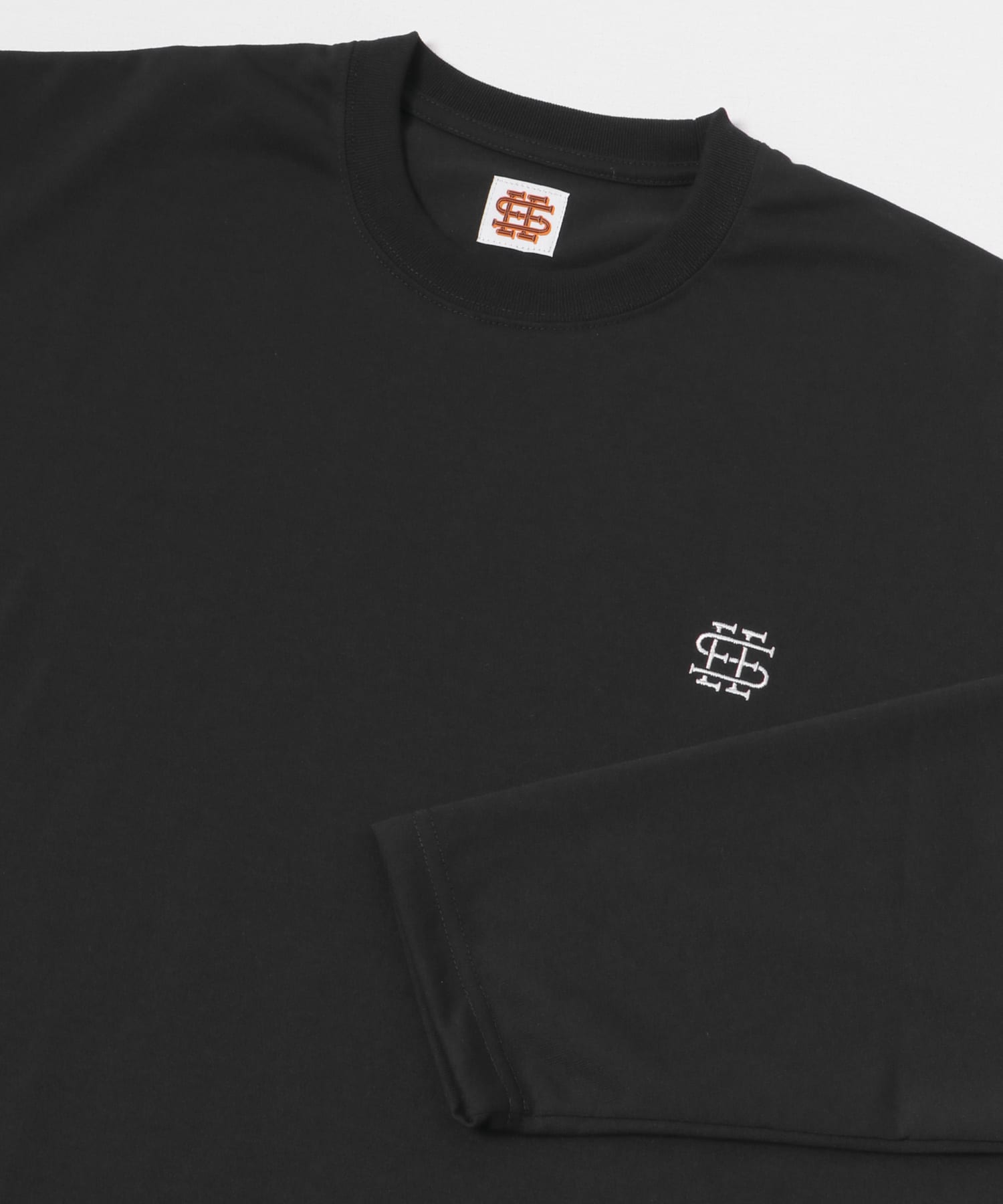 SEE SEE　BASIC LS TEE D NAVY M