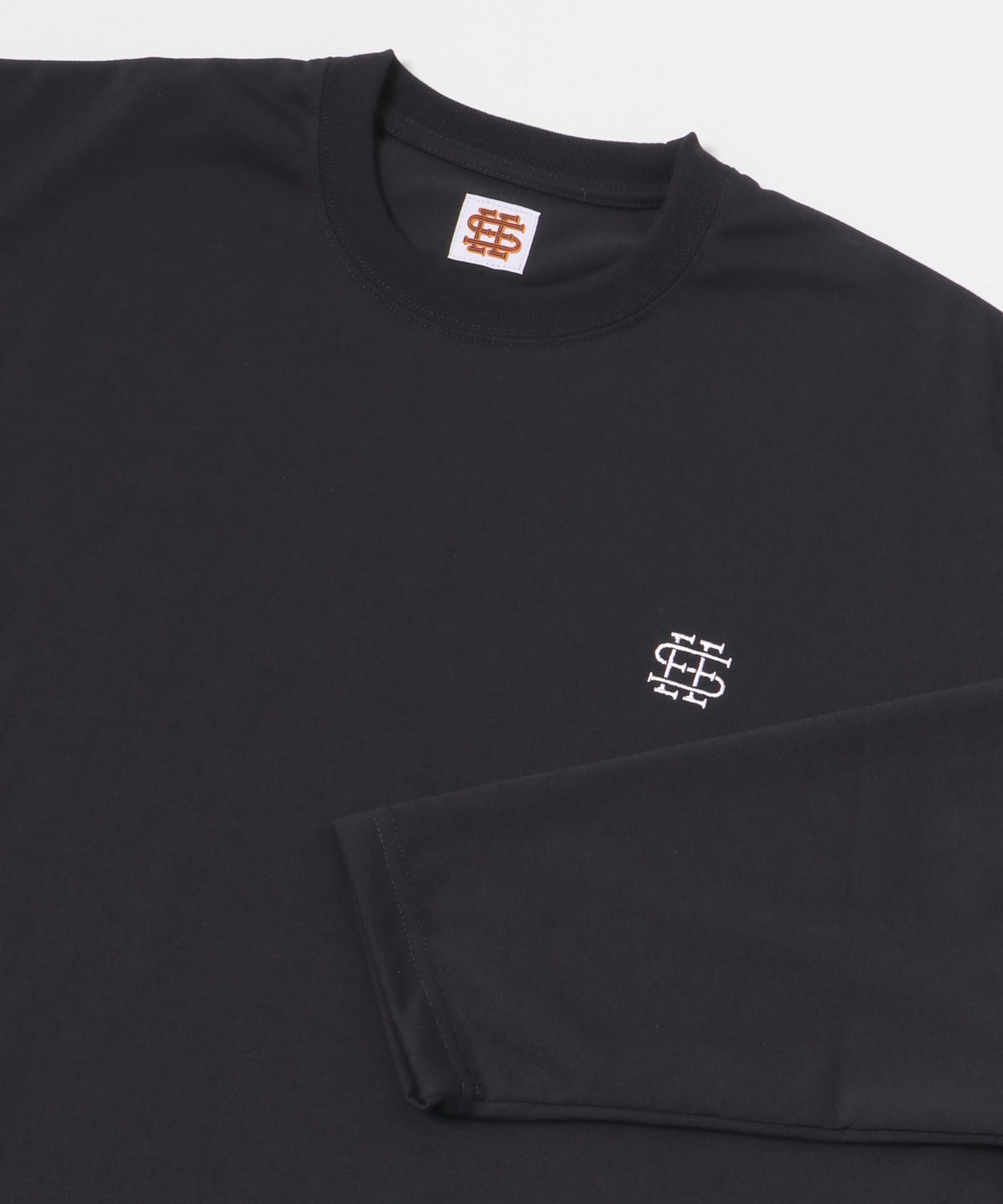 SEE SEE　BASIC LS TEE BLACK M