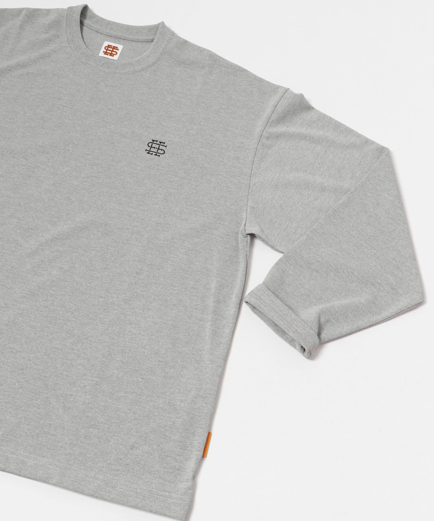 SEE SEE　BASIC LS TEE GREY杢 M