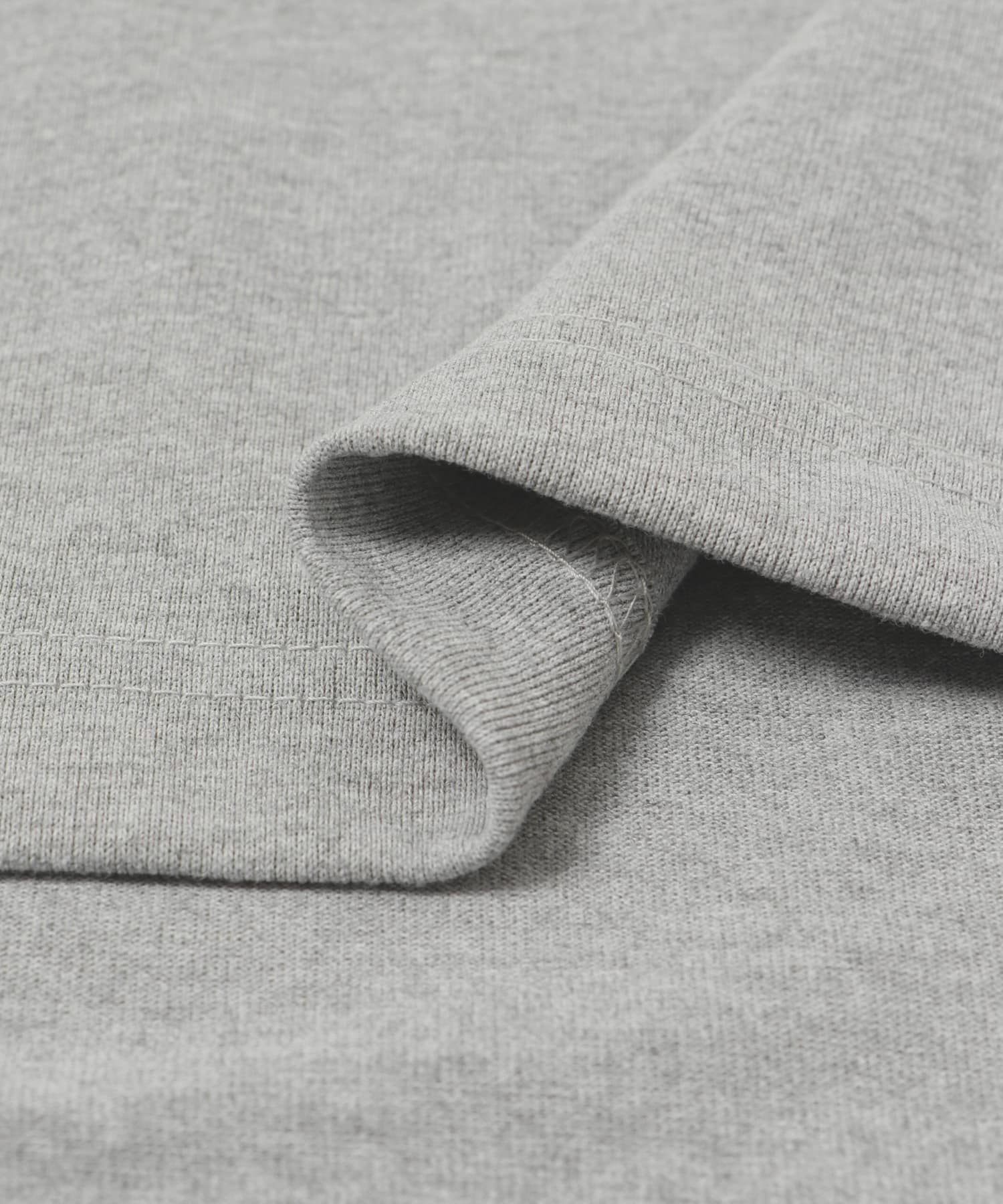 SEE SEE　BASIC LS TEE GREY杢 M