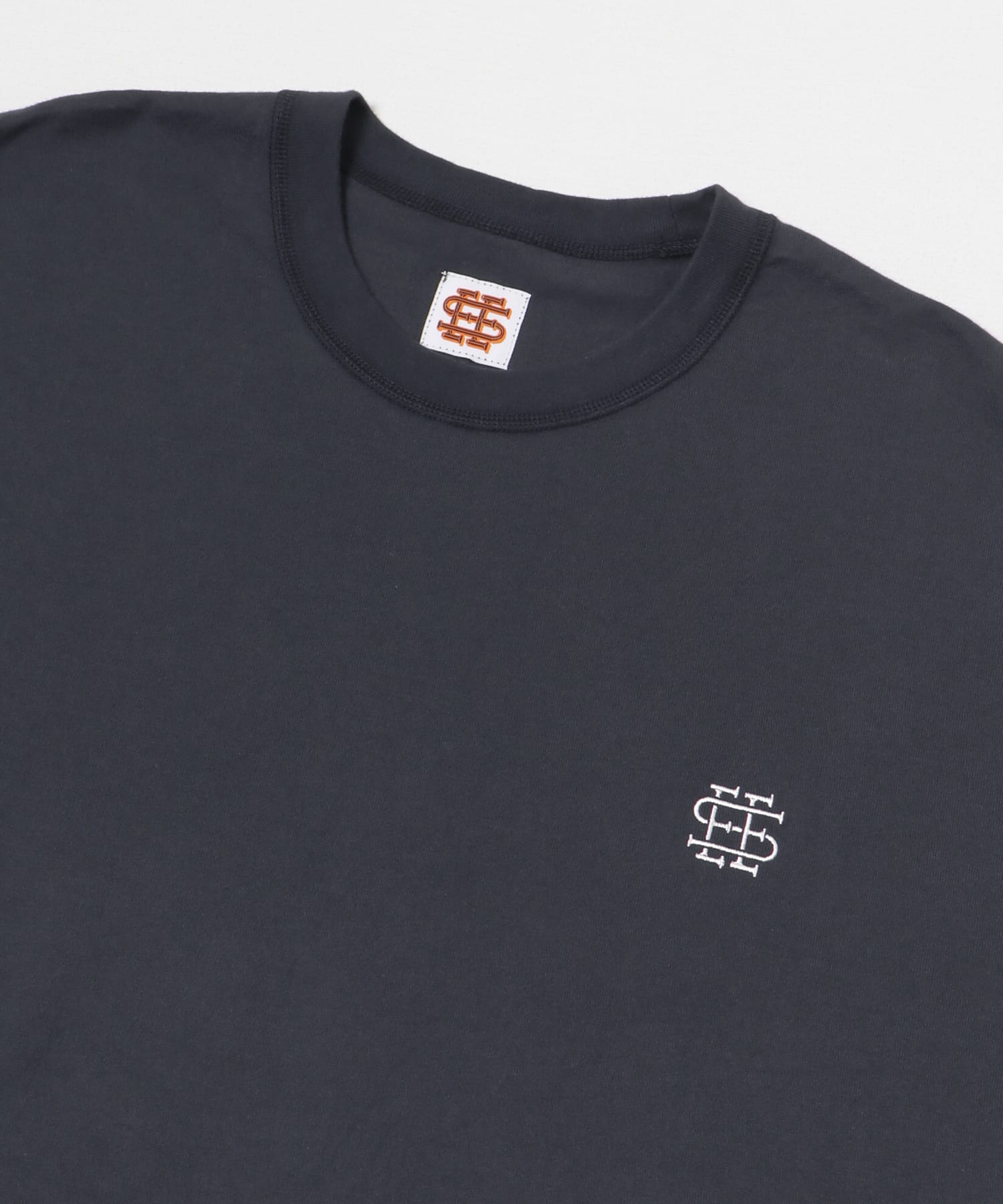 SEE SEE　BASIC SS TEE D NAVY M