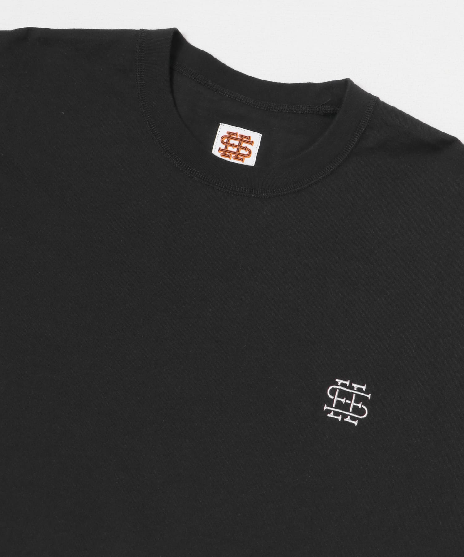 SEE SEE　BASIC SS TEE BLACK M