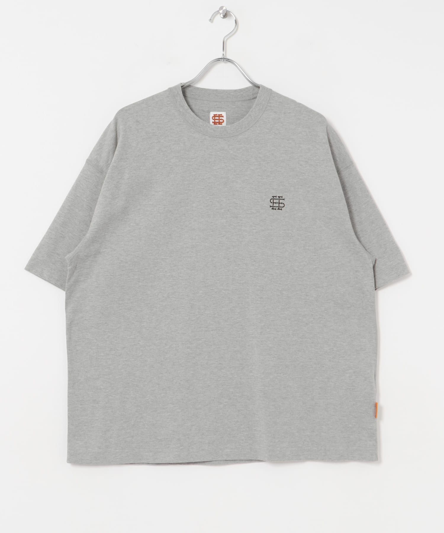 SEE SEE　BASIC SS TEE GREY杢 M