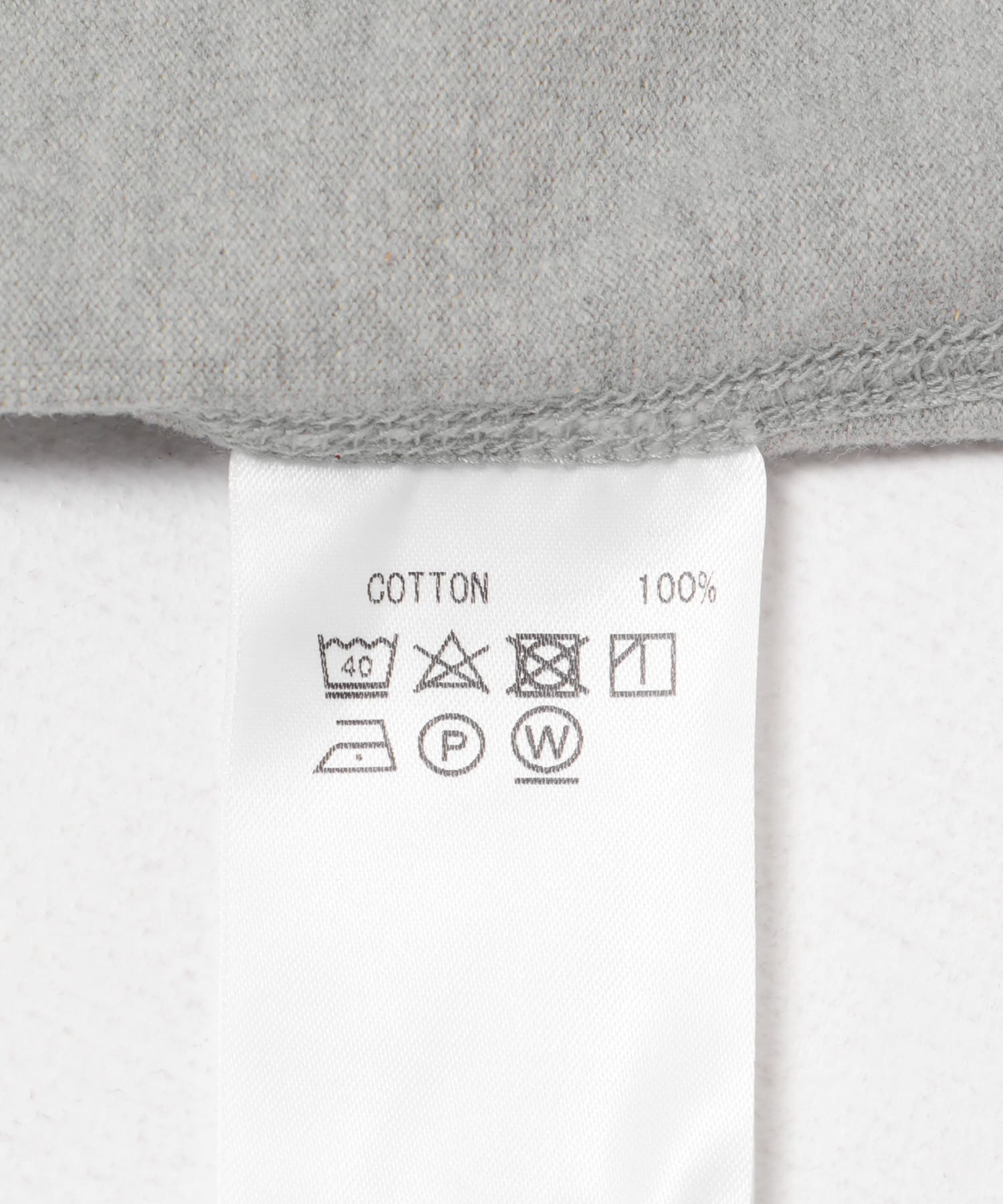 SEE SEE　BASIC SS TEE GREY杢 M