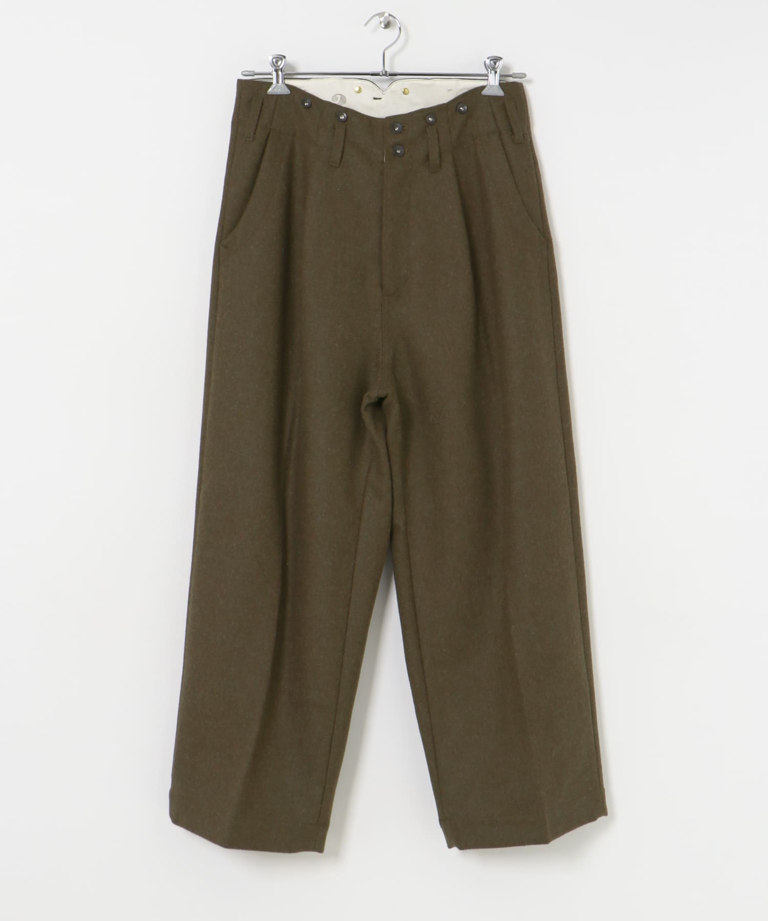 Gurank　Melton work pants KHAKI 2