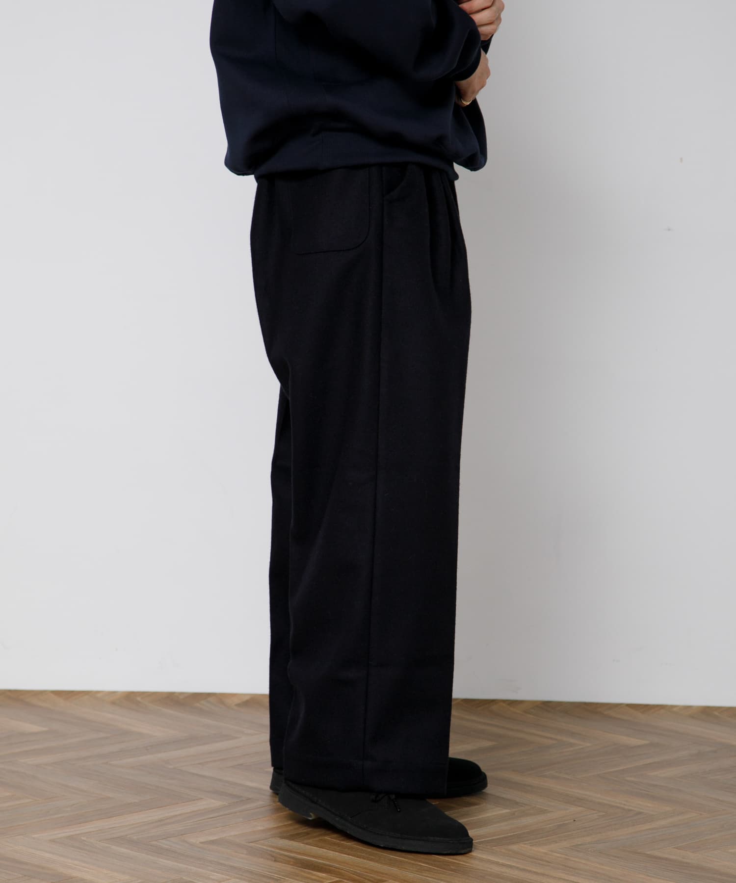model身長：174cm 着用サイズ：3