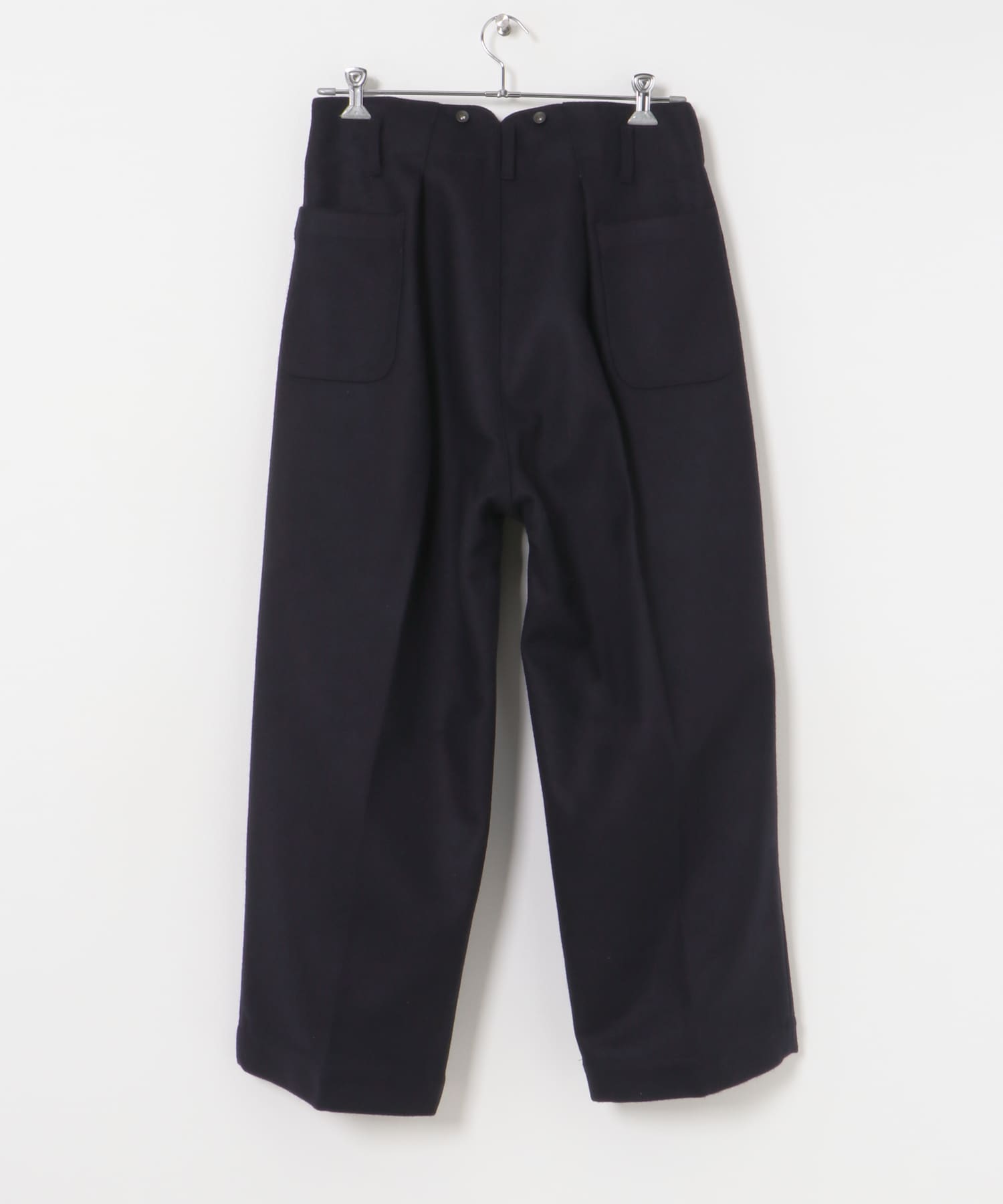 Gurank　Melton work pants NAVY 2