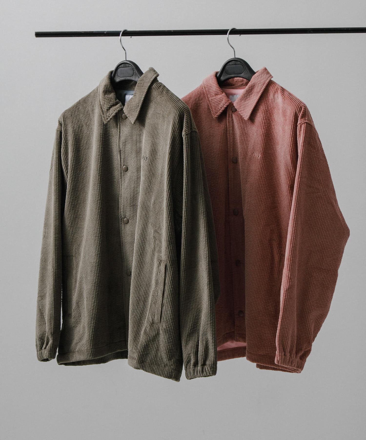Acy　VENTILATED COACH JACKET CHARCOAL L