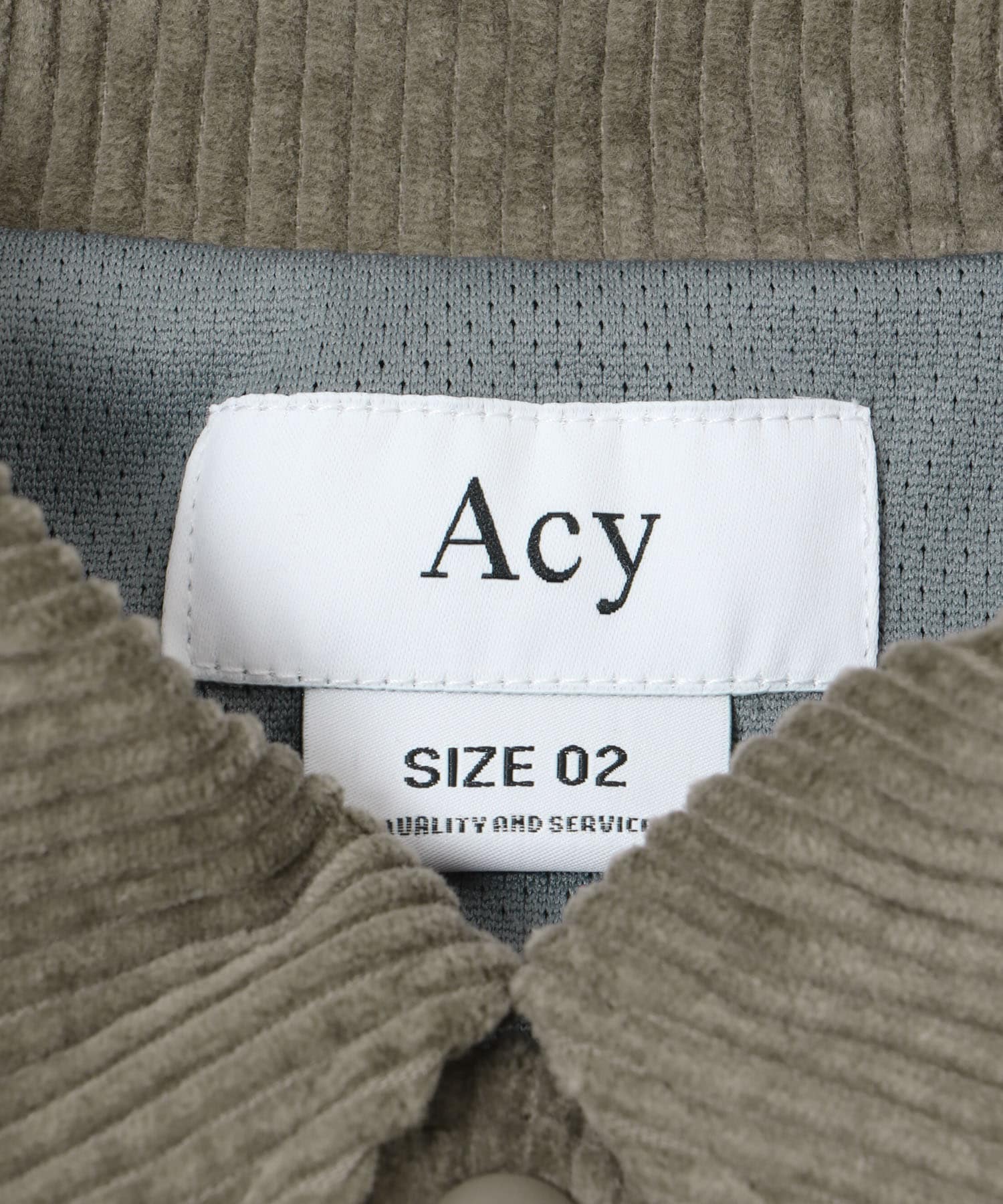 Acy　VENTILATED COACH JACKET CHARCOAL L