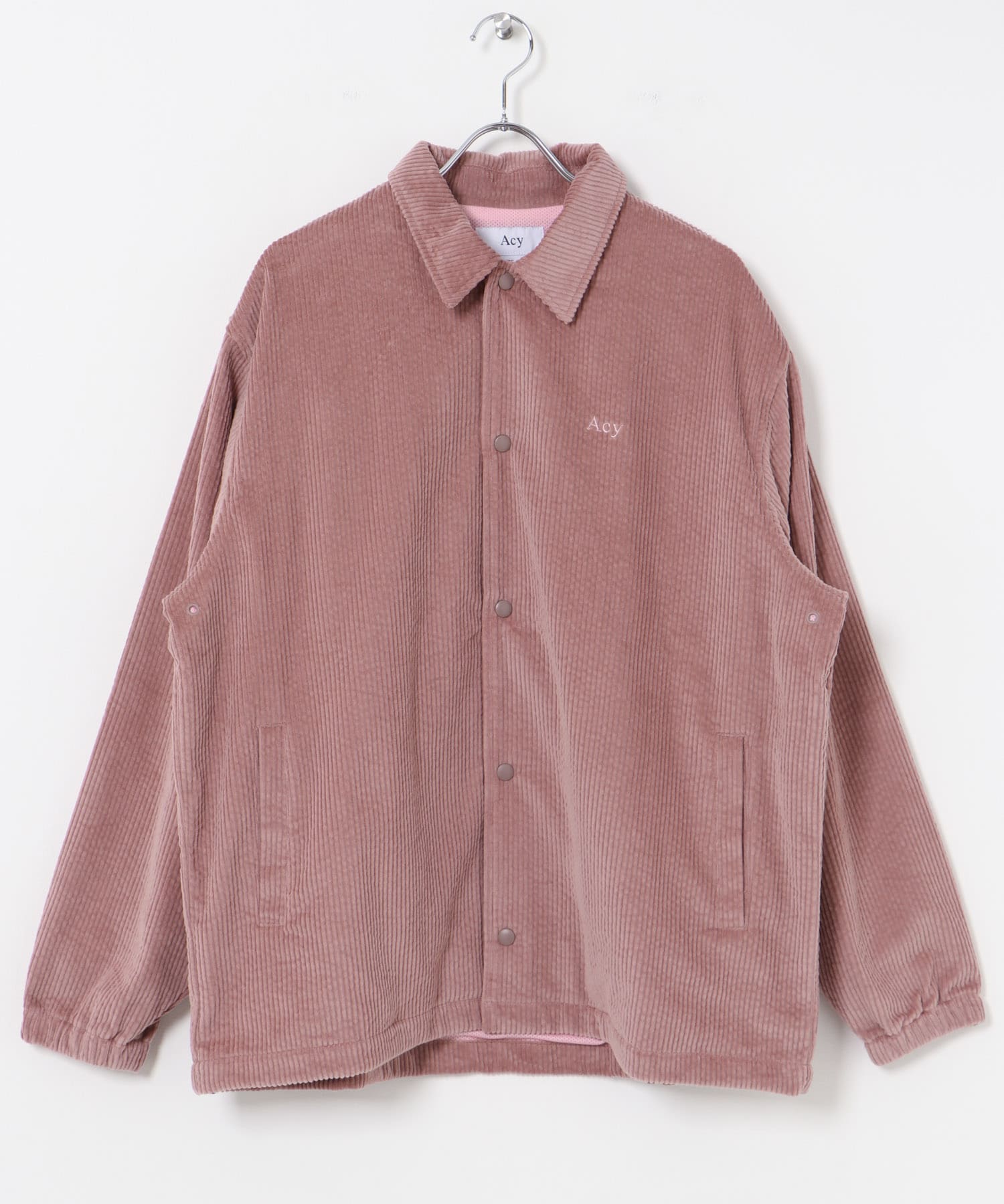 Acy　VENTILATED COACH JACKET S.PINK L