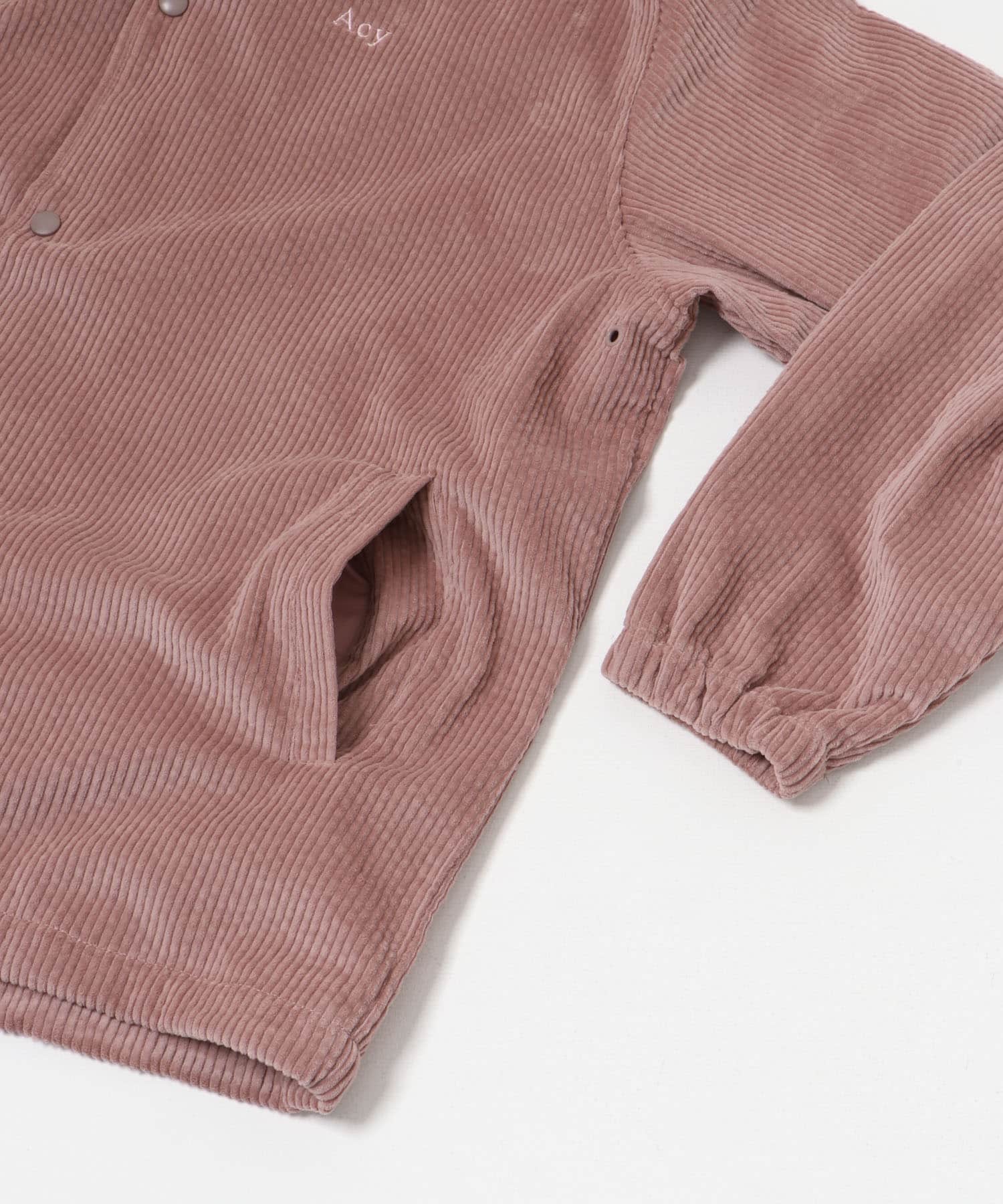 Acy　VENTILATED COACH JACKET S.PINK L