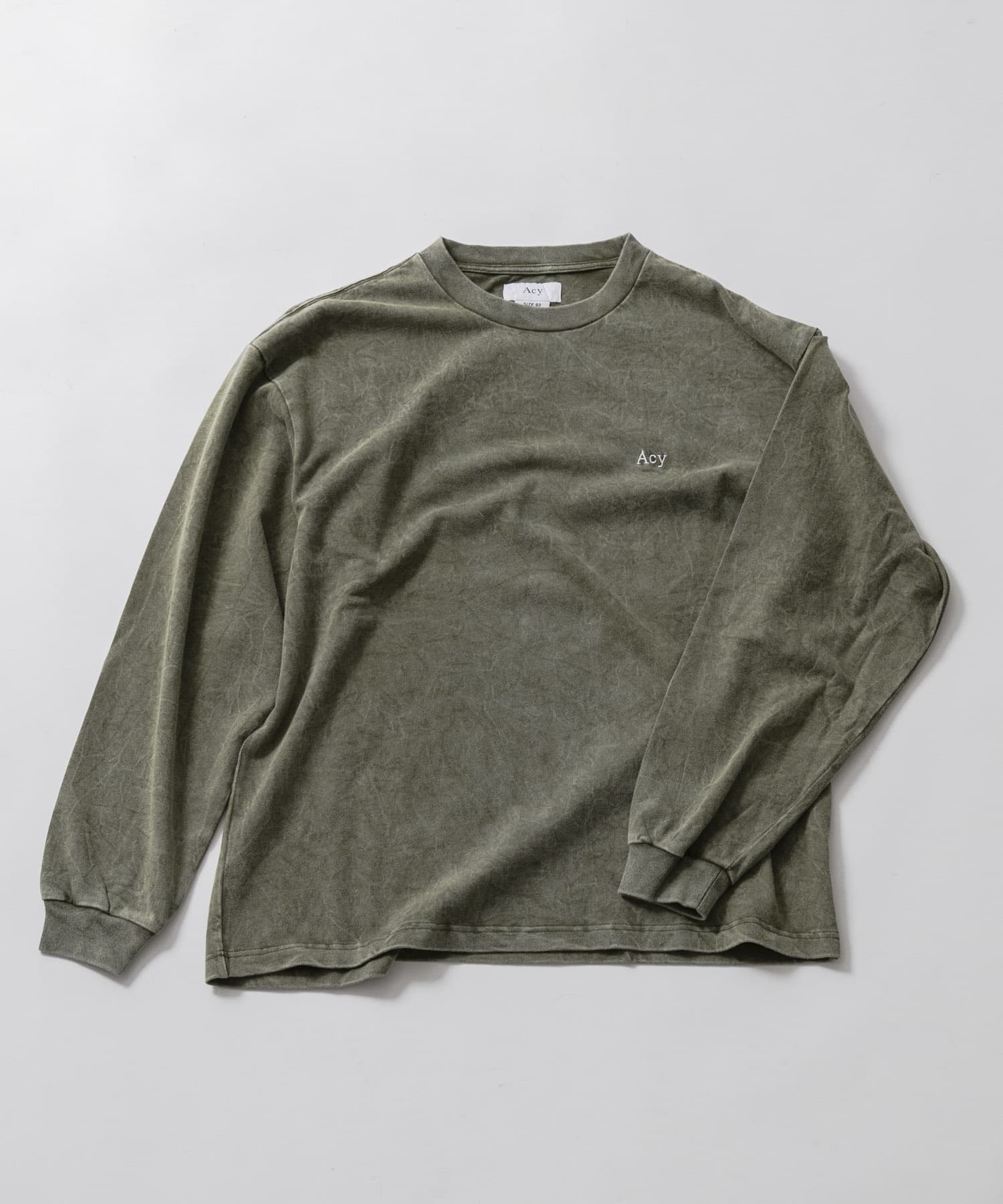 Acy　GDYE HEAVY WEIGHT L/S TEE
