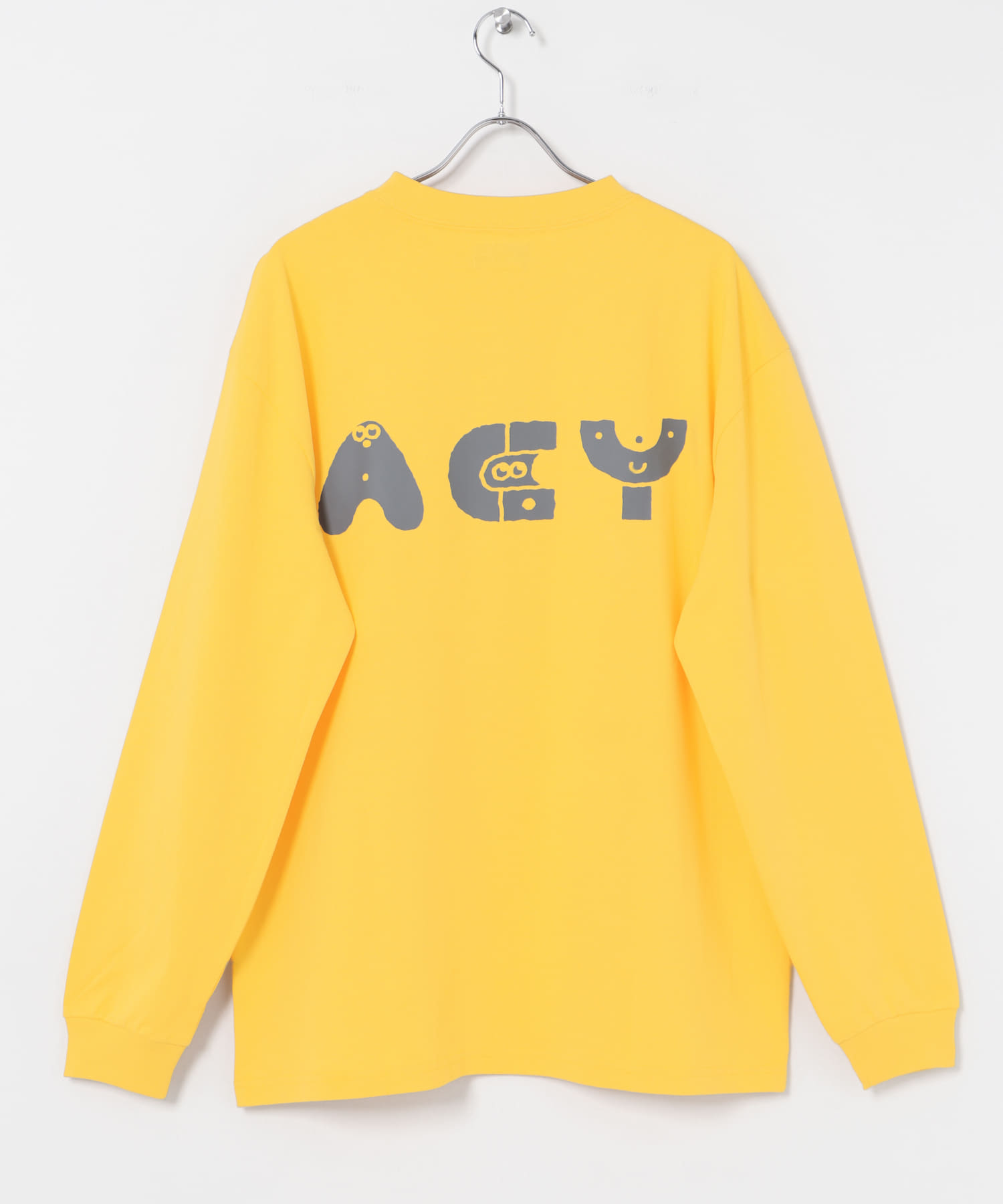 Acy　AK L/S TEE MUSTARD M