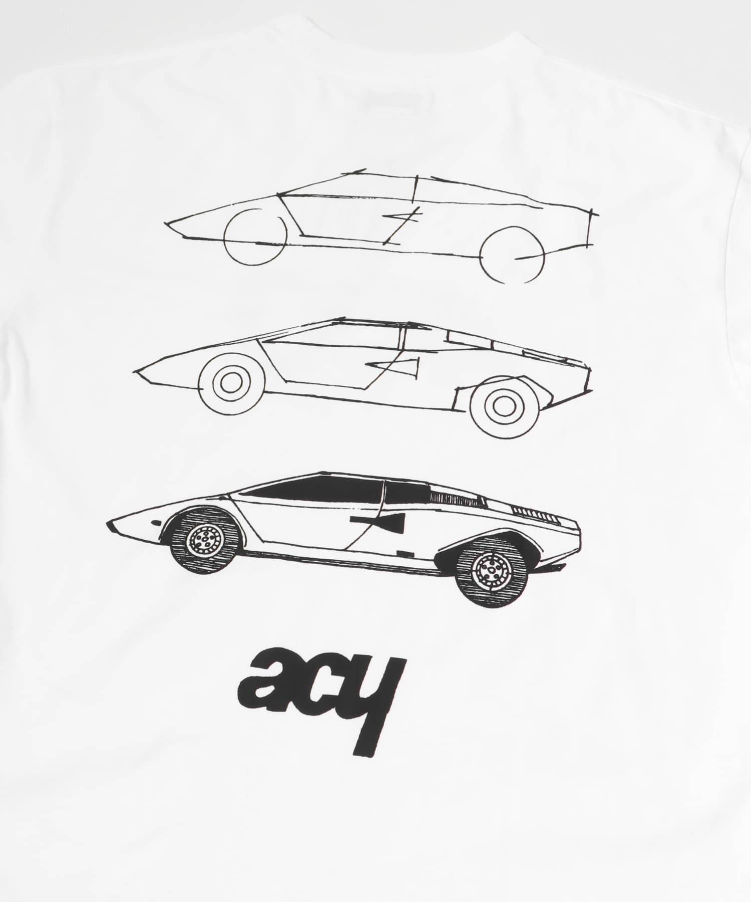 Acy　400 L/S TEE WHITE M
