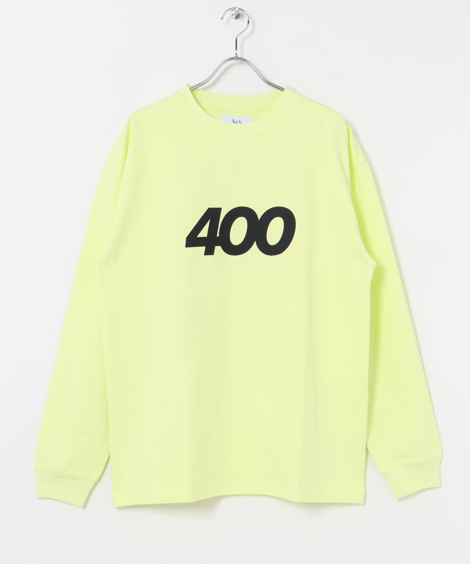 Acy　400 L/S TEE L.GREEN M