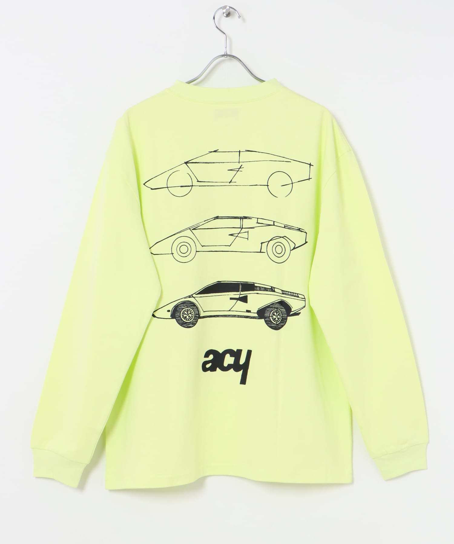 Acy　400 L/S TEE L.GREEN M