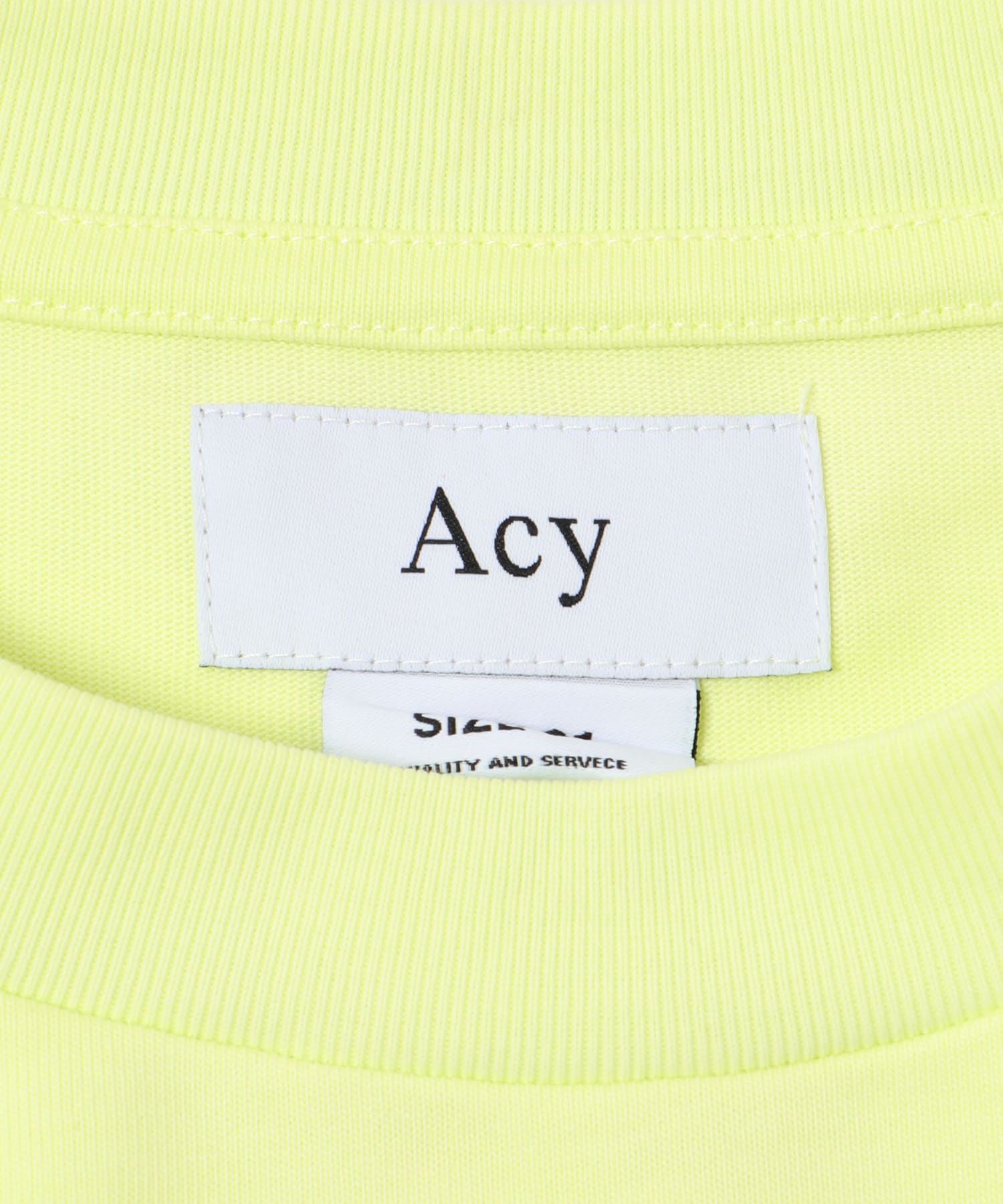 Acy　400 L/S TEE L.GREEN M