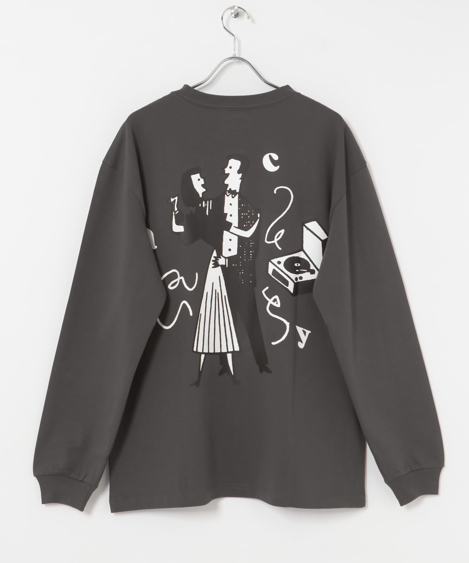 Acy　JOY L/S TEE L.BLACK M