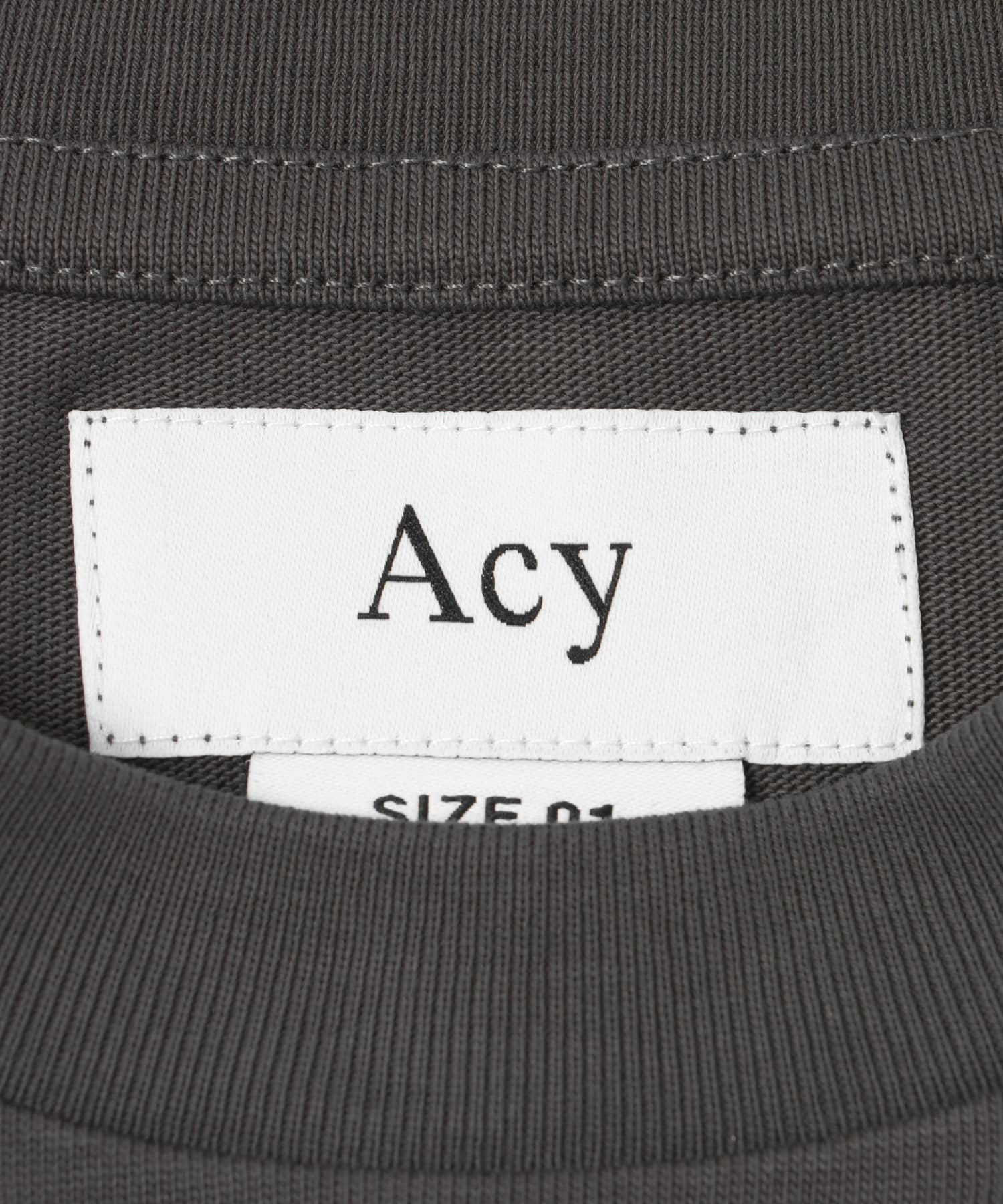 Acy　JOY L/S TEE L.BLACK M